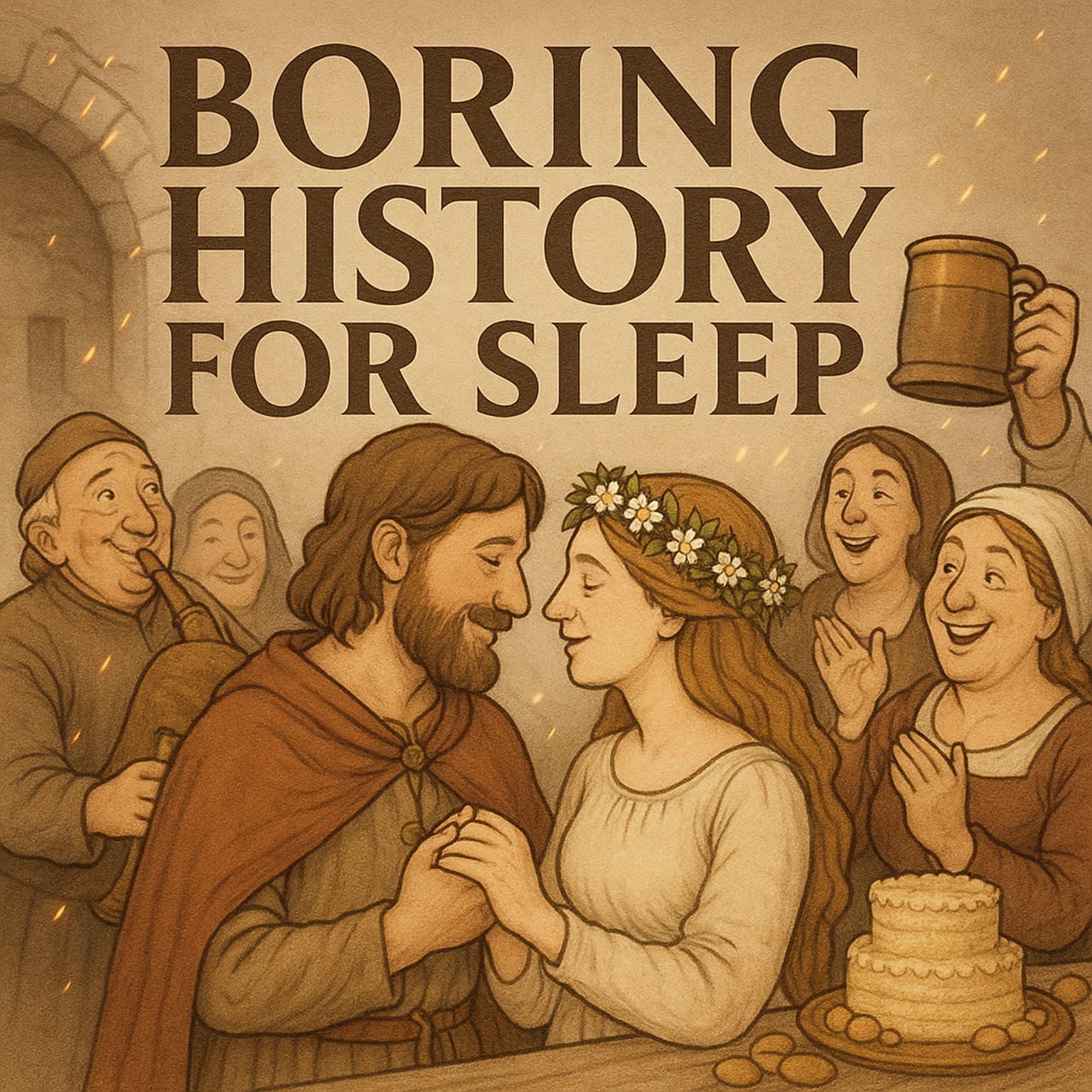 Boring History For Sleep | What WEDDINGS Were Like in Medieval Times and more artwork