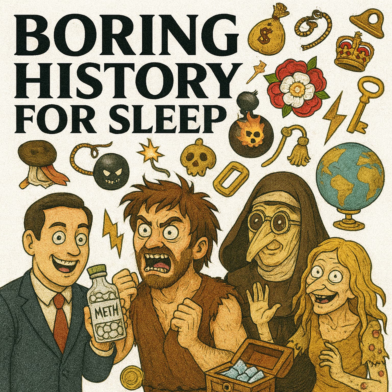 Meth: A Dark History of Science, War & Addiction 🕯️Boring History For Sleep artwork