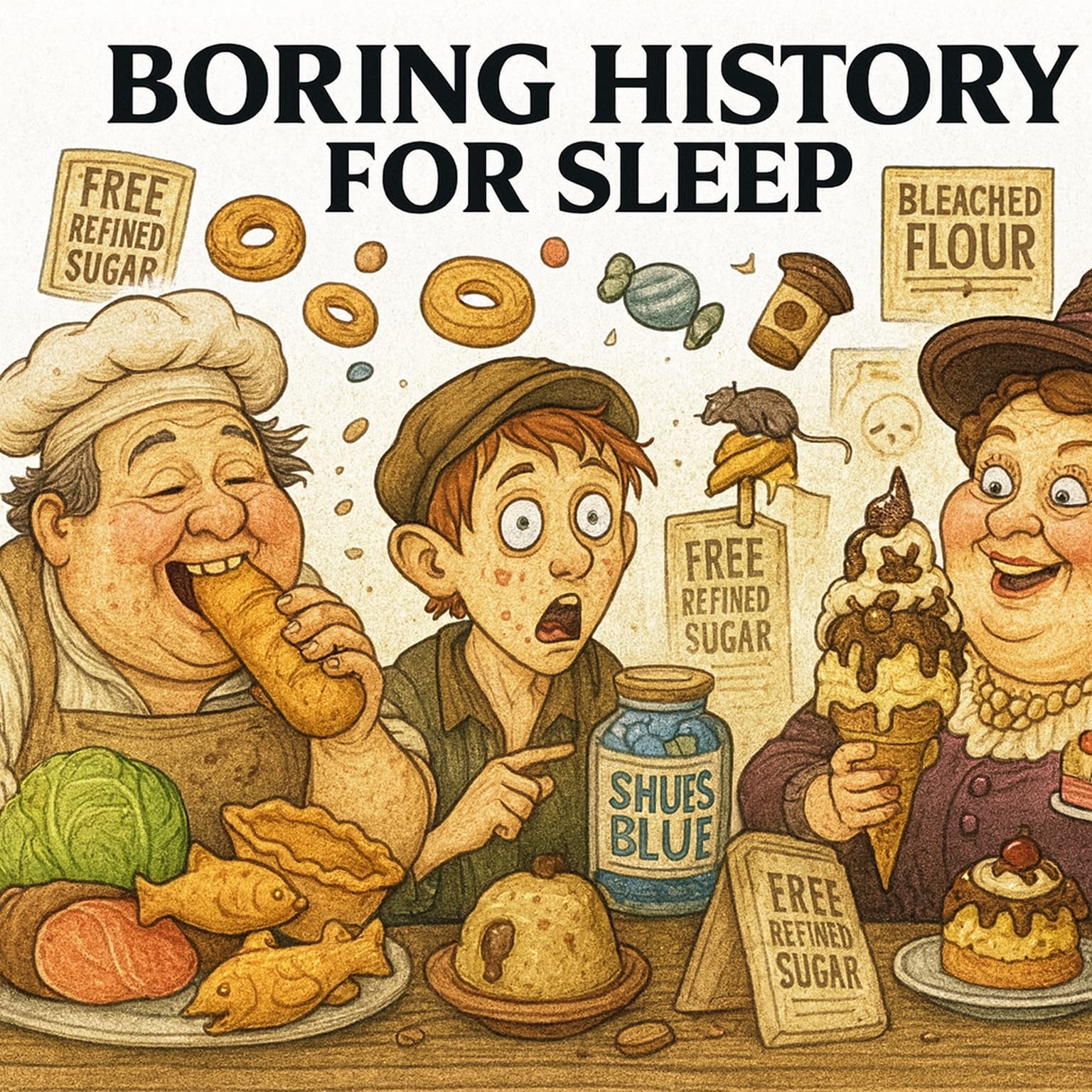 Boring History For Sleep | How Victorian Junk Food Destroyed Millions of Lives 🍬💀 artwork