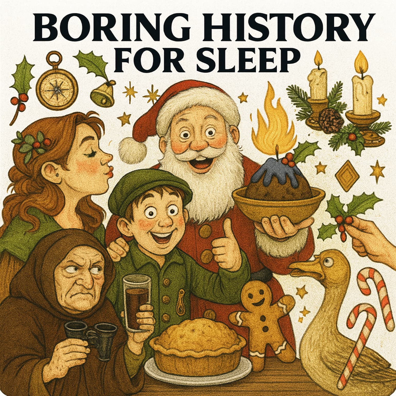 Boring History For Sleep | What Christmas Was REALLY Like in Victorian England 🎄🌨️ artwork