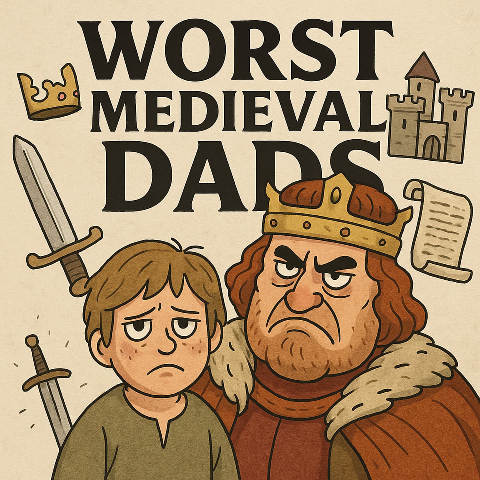 Worst Dads in Medieval History and more artwork