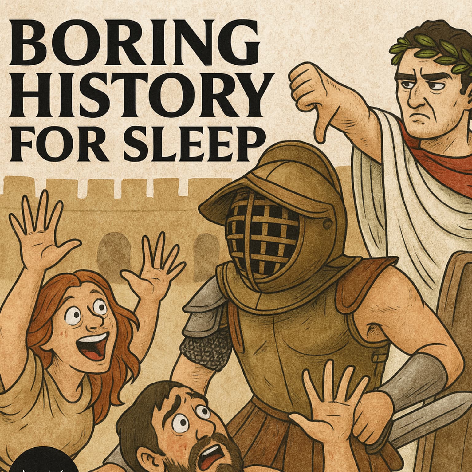 Boring History For Sleep | The Unfair Matches of the Roman Colosseum and more artwork