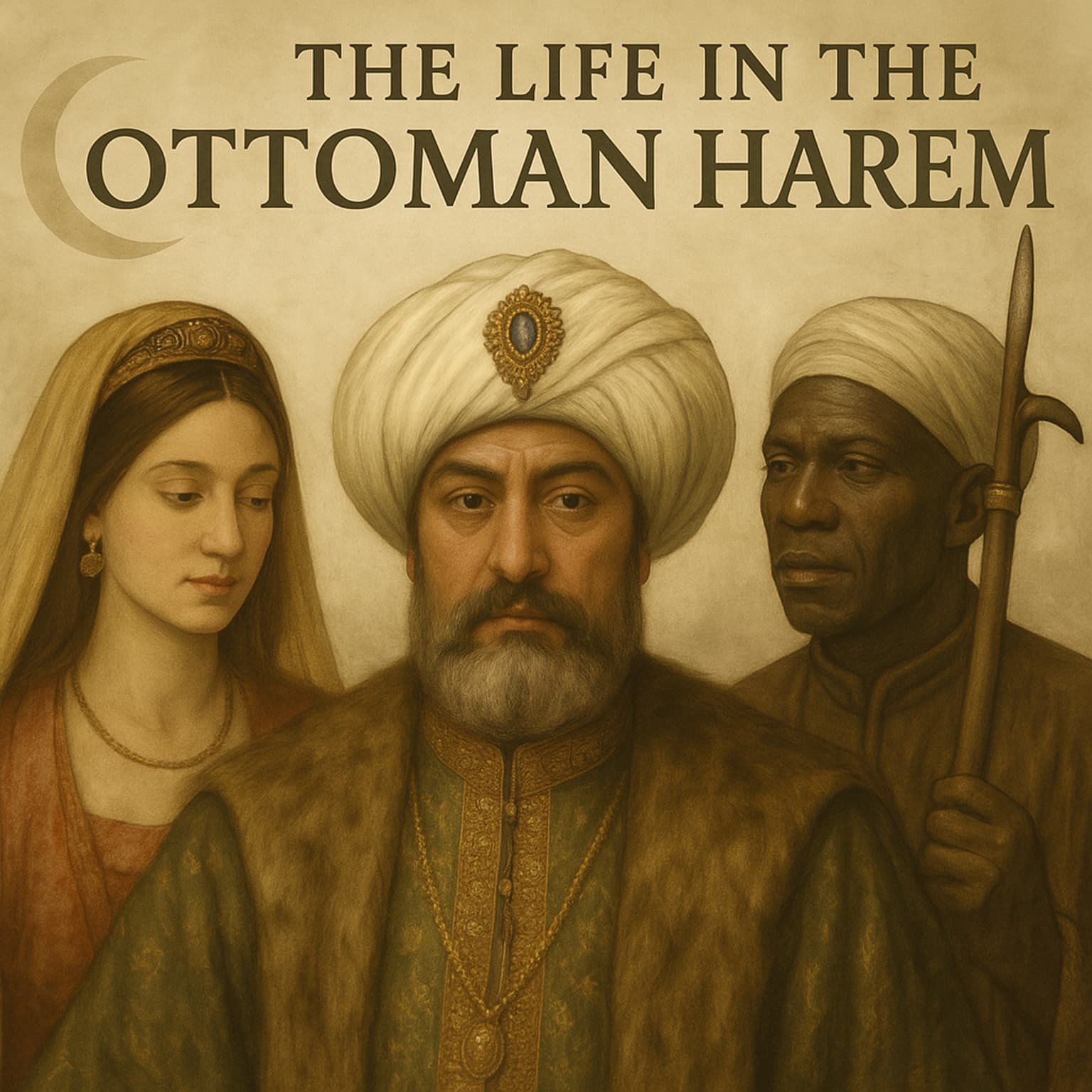 Boring History For Sleep | A Day in The Life of an Ottoman Harem Concubine and more artwork