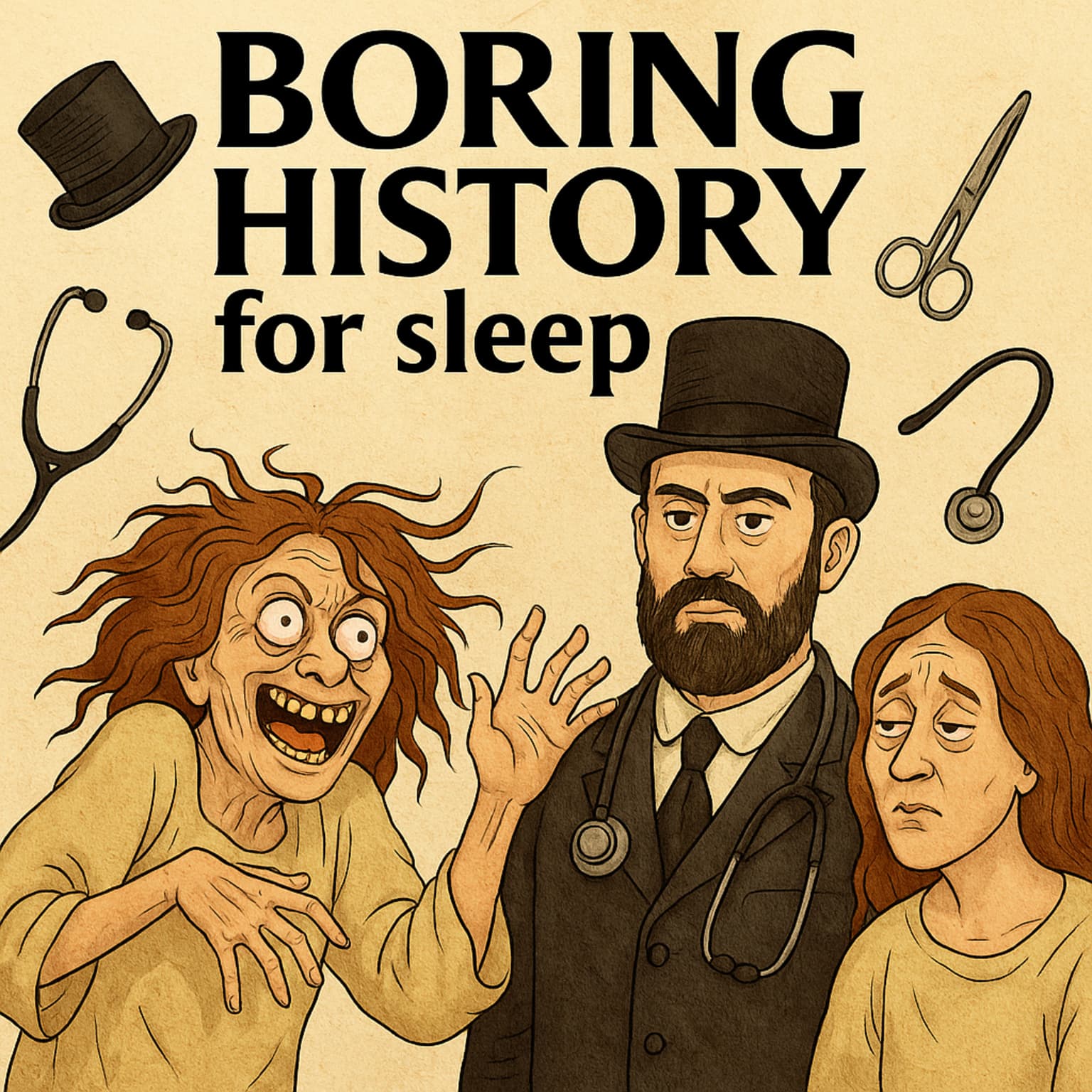 The Disturbing Truth Behind Victorian Asylums | Boring History for Sleep artwork