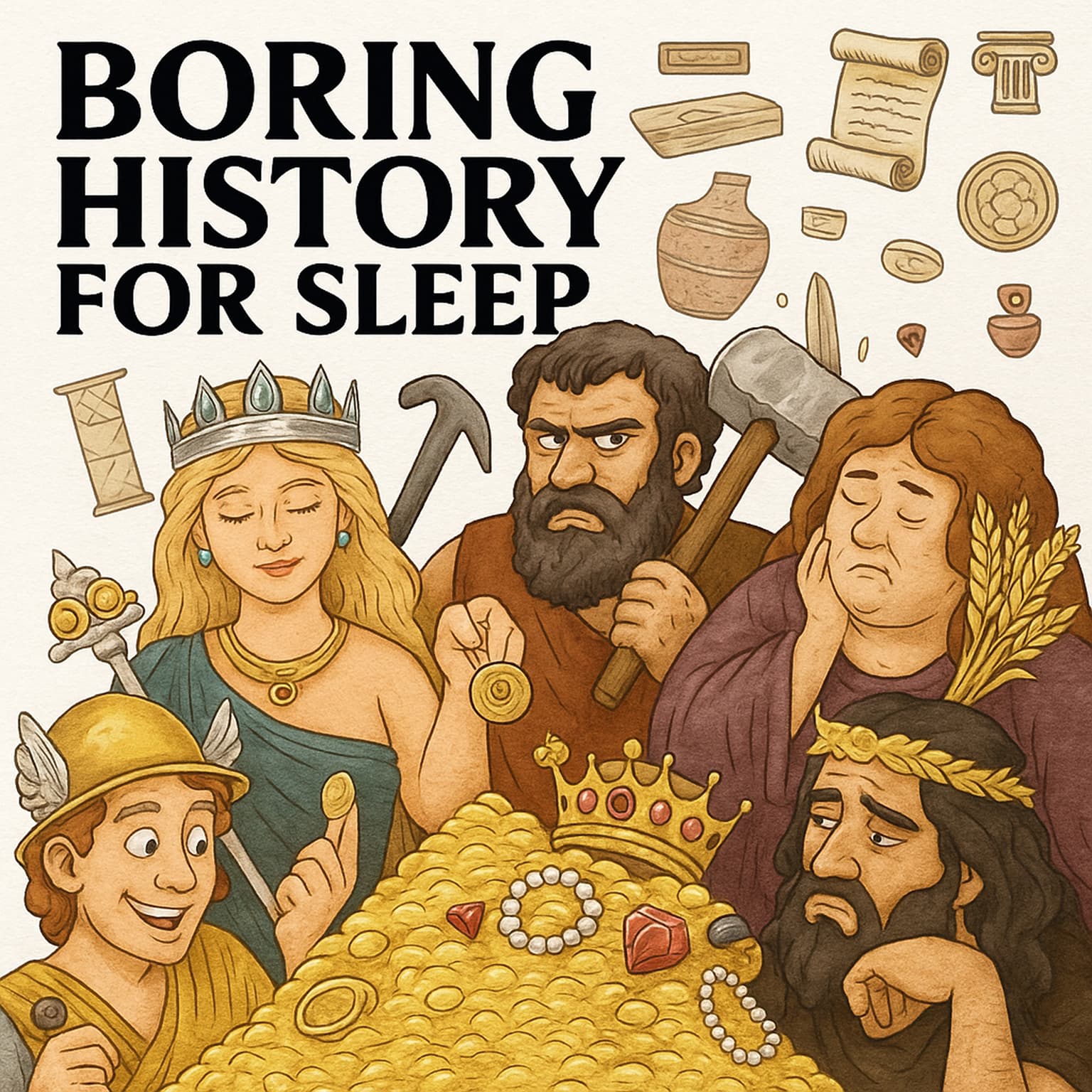 Boring History For Sleep | The True Story of the Richest Family in History 💰👑 artwork