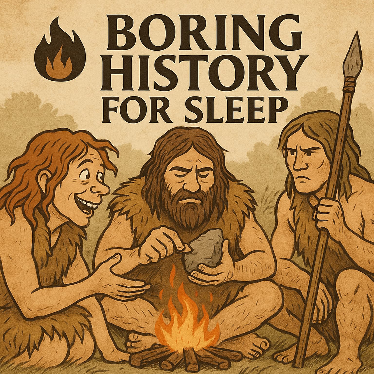What Life Was Like Before the First Cities – 10,000 BCE | Boring History for Sleep artwork