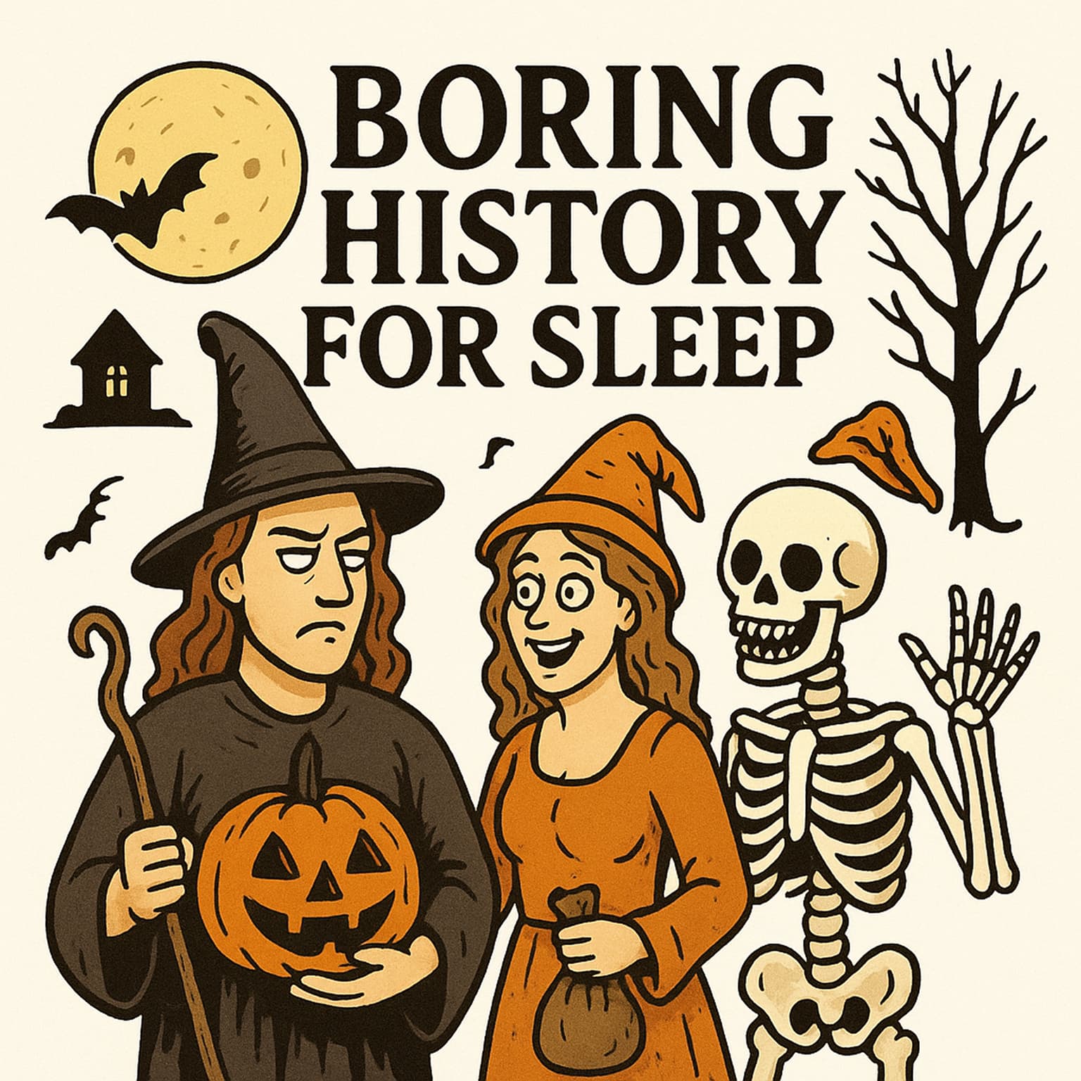 The Entire Story of Halloween 🎃👻 Boring History For Sleep artwork