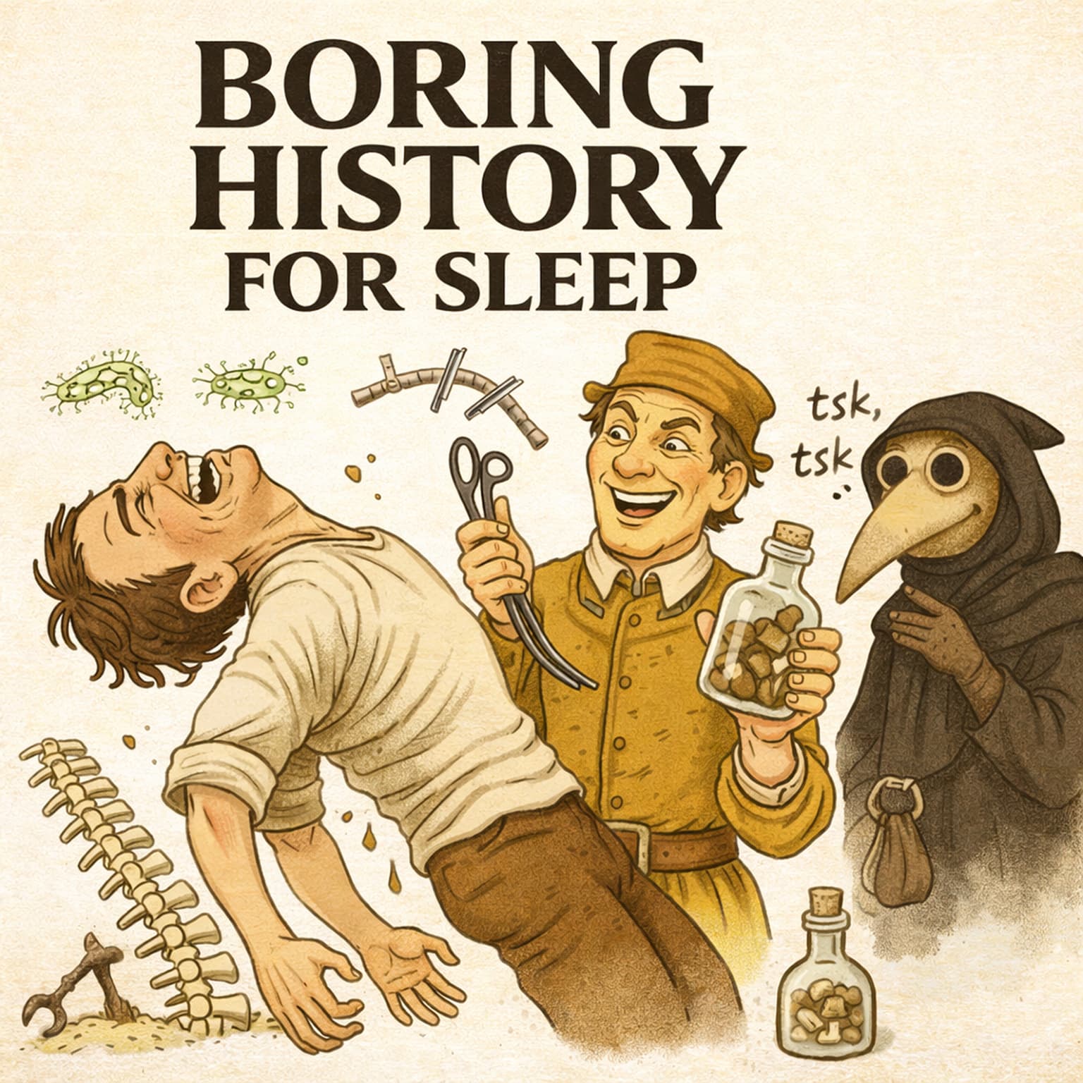 The Complete History of Tetanus — The Disease That Breaks Spines 🦠 | Boring History for Sleep artwork