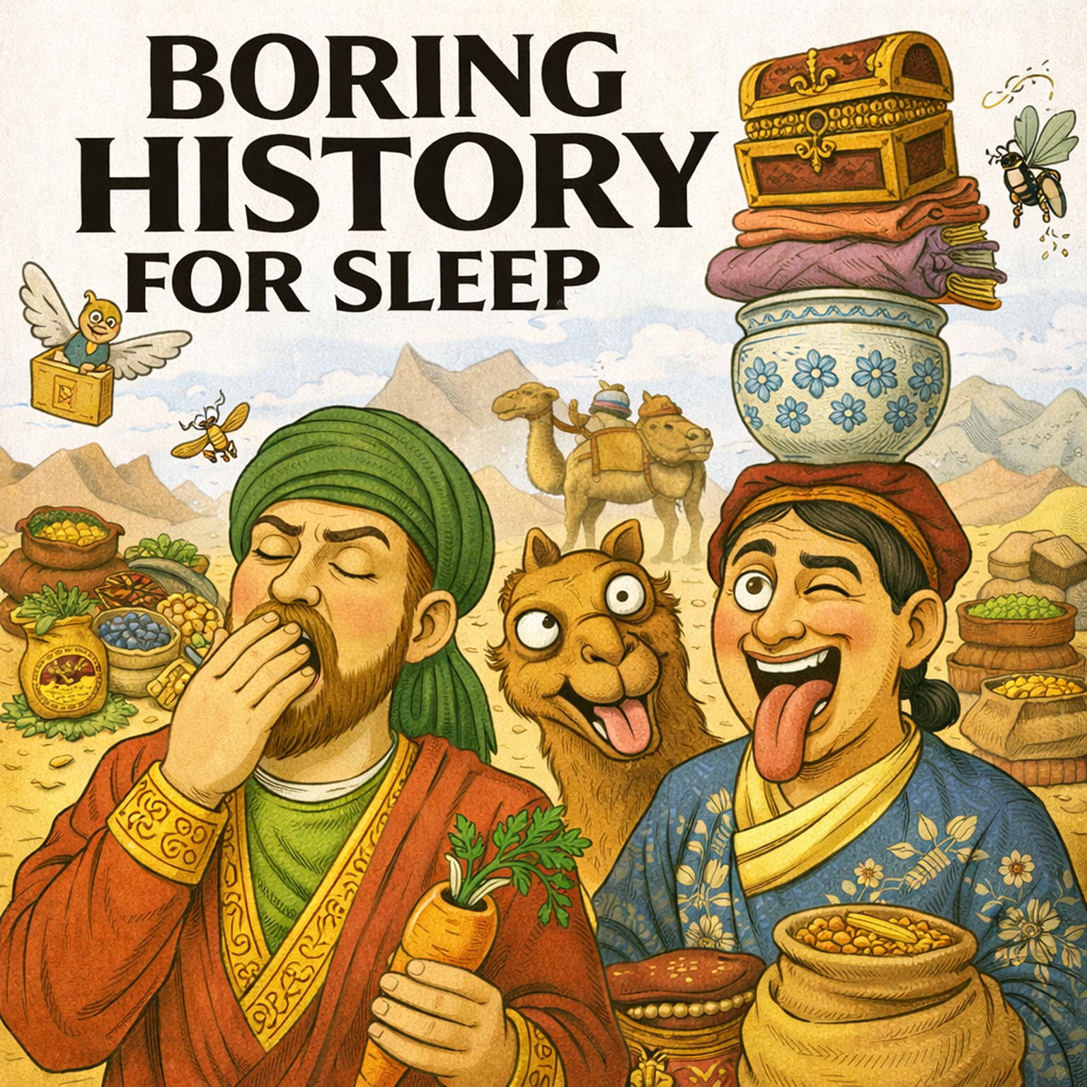 The Silk Road — More Influential Than You Think 🐫 | Boring History for Sleep artwork
