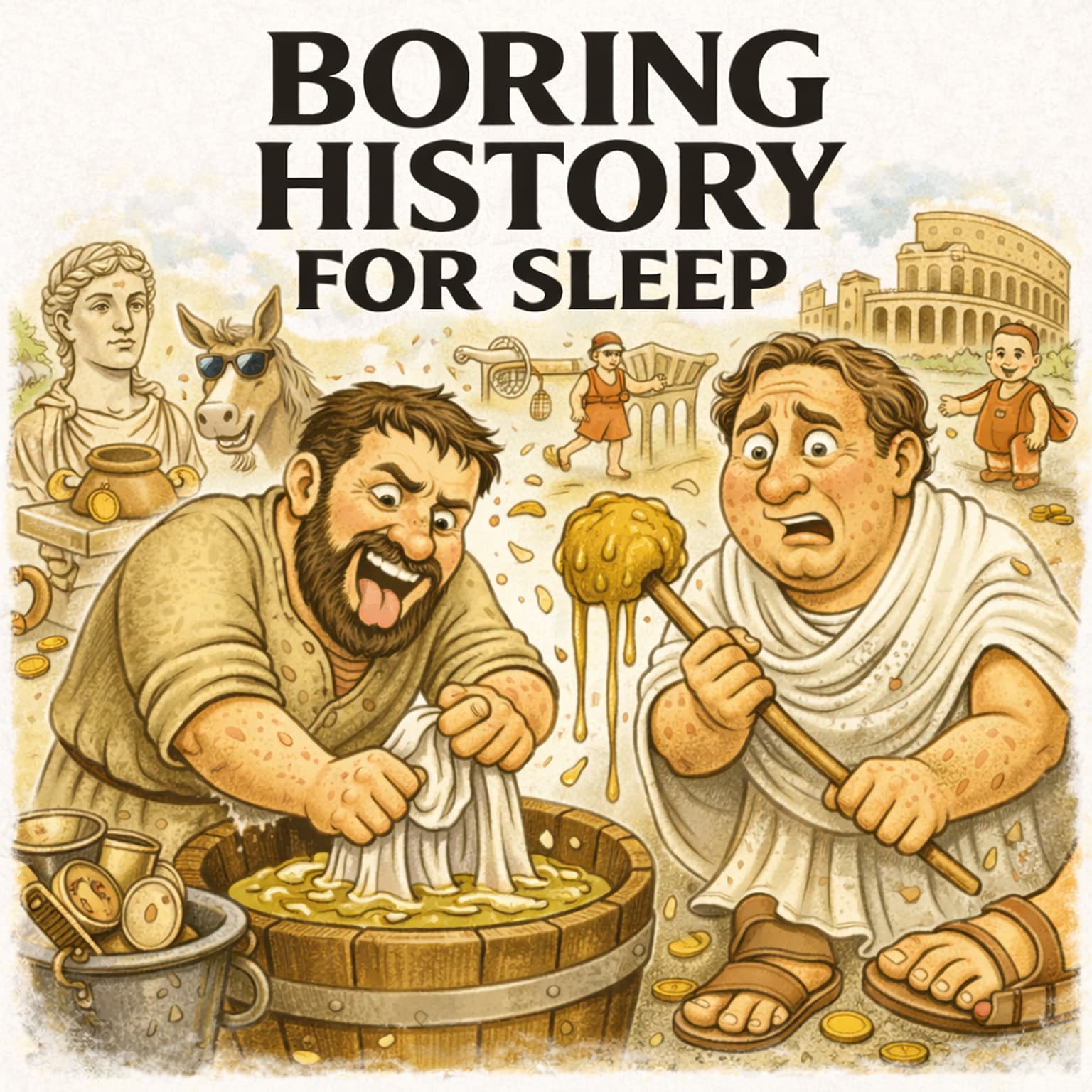 The Everyday Jobs of Ancient Romans — Life Behind the Empire 🏛️ | Boring History for Sleep artwork