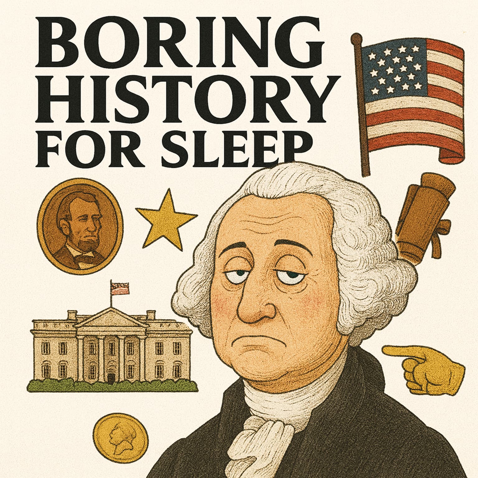 Boring History For Sleep | The Presidents Who Built (and Broke) America 🏛️ artwork