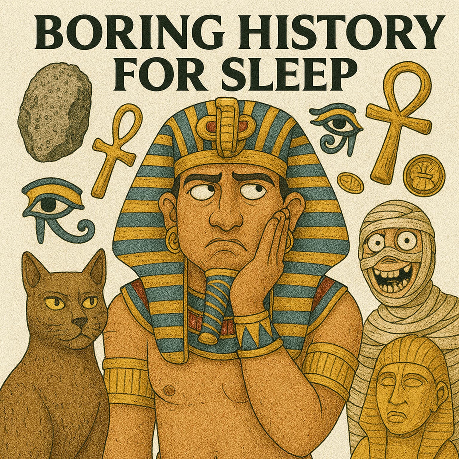 Boring History For Sleep | The Pharaoh Who Lived Like a God: Amenhotep III 👑☀️ artwork