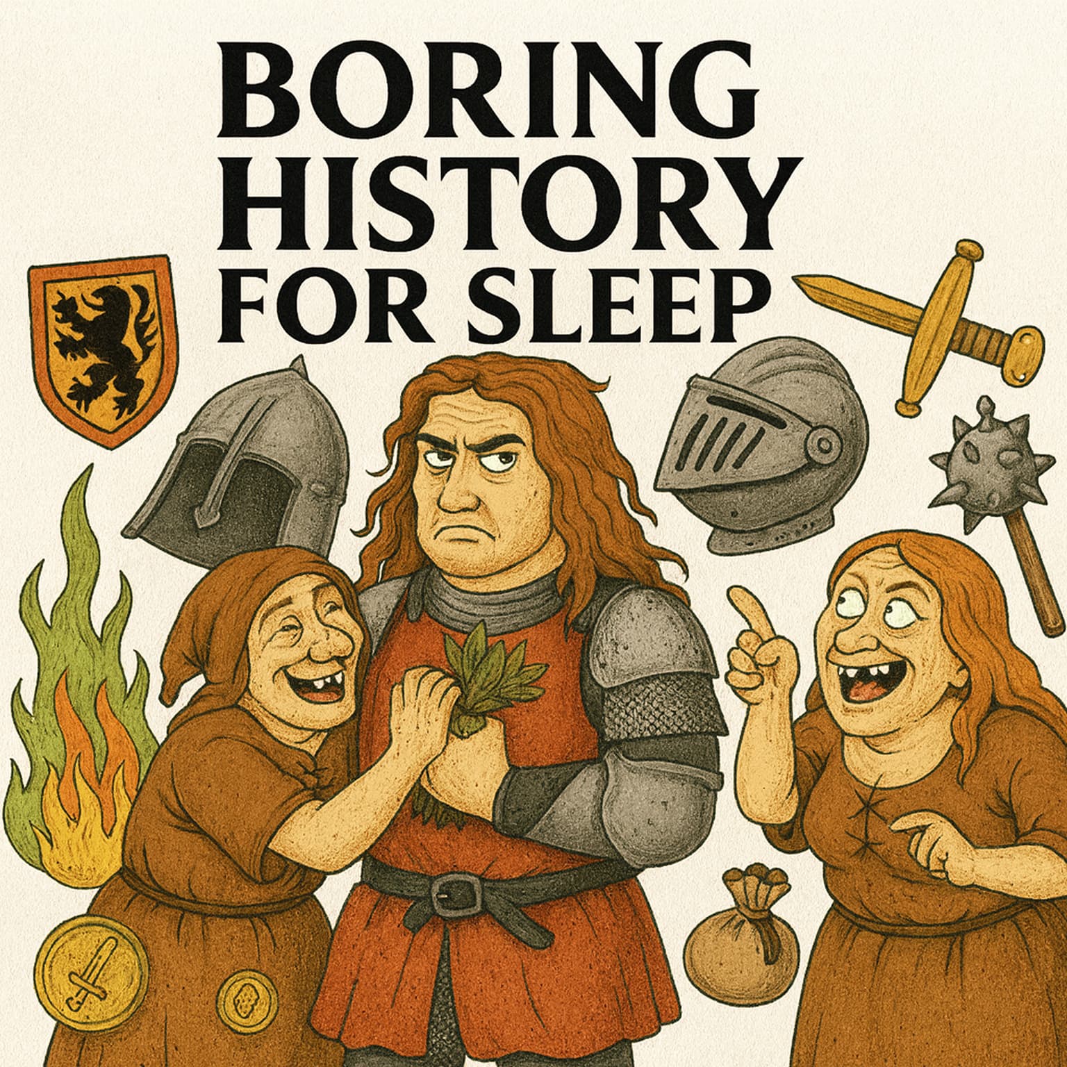 Boring History For Sleep | Why You Wouldn’t Survive as a Medieval Knight 😬🛡️ artwork