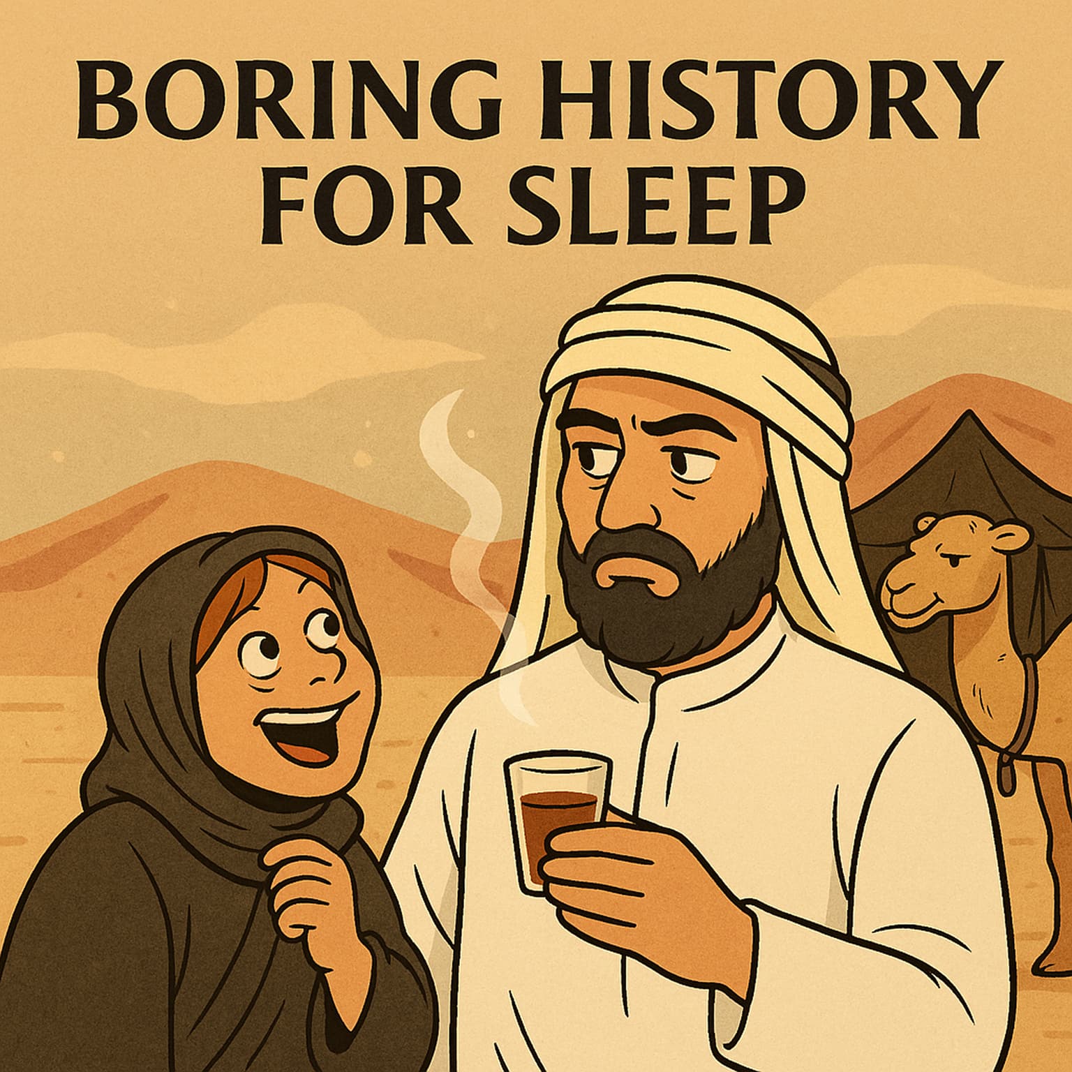 Boring History For Sleep | How Bedouins Survived Extreme Desert Heat and more artwork