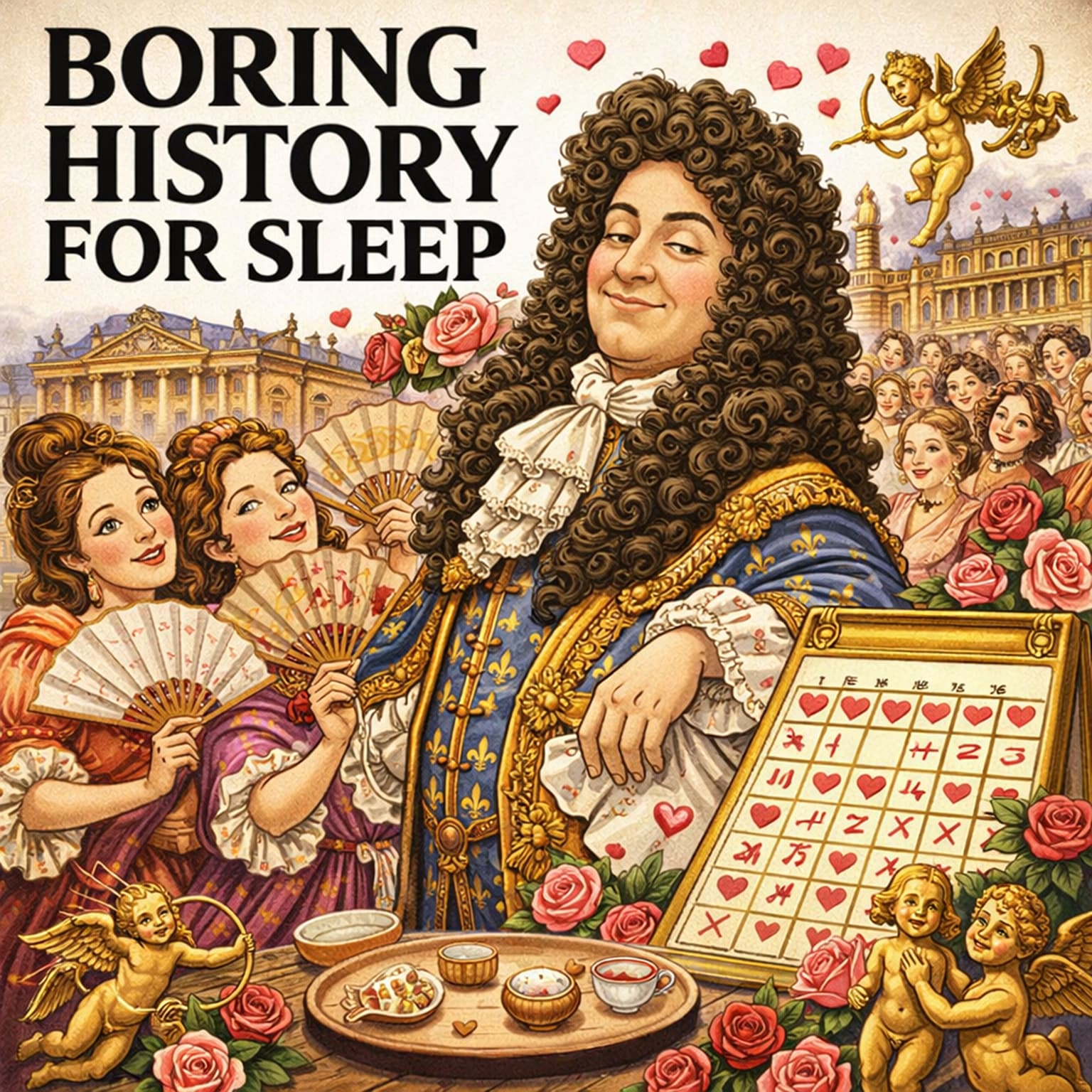 The Spicy Sex Life of Louis XIV👑🔥 | Boring History For Sleep artwork