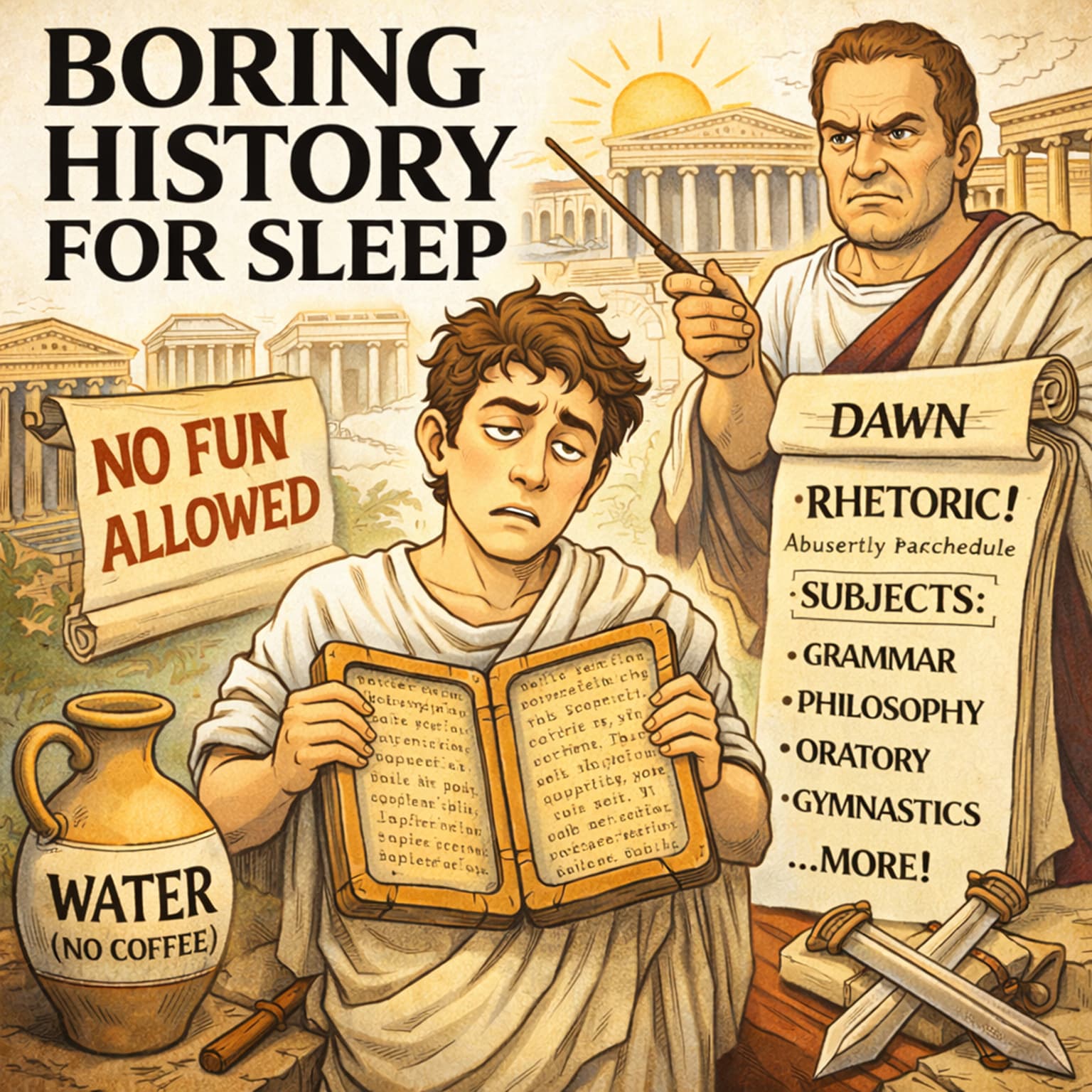 Your Life as a Teenager in Ancient Rome 🏛️😬 | Boring History For Sleep artwork