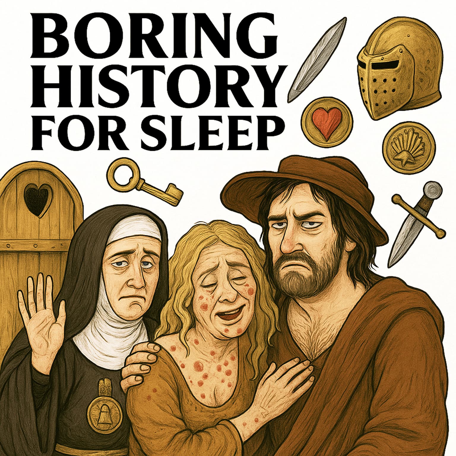 Boring History For Sleep | What People Did After Dark in the Middle Ages 🌙🕯️ (You’d Rather Not Know) artwork
