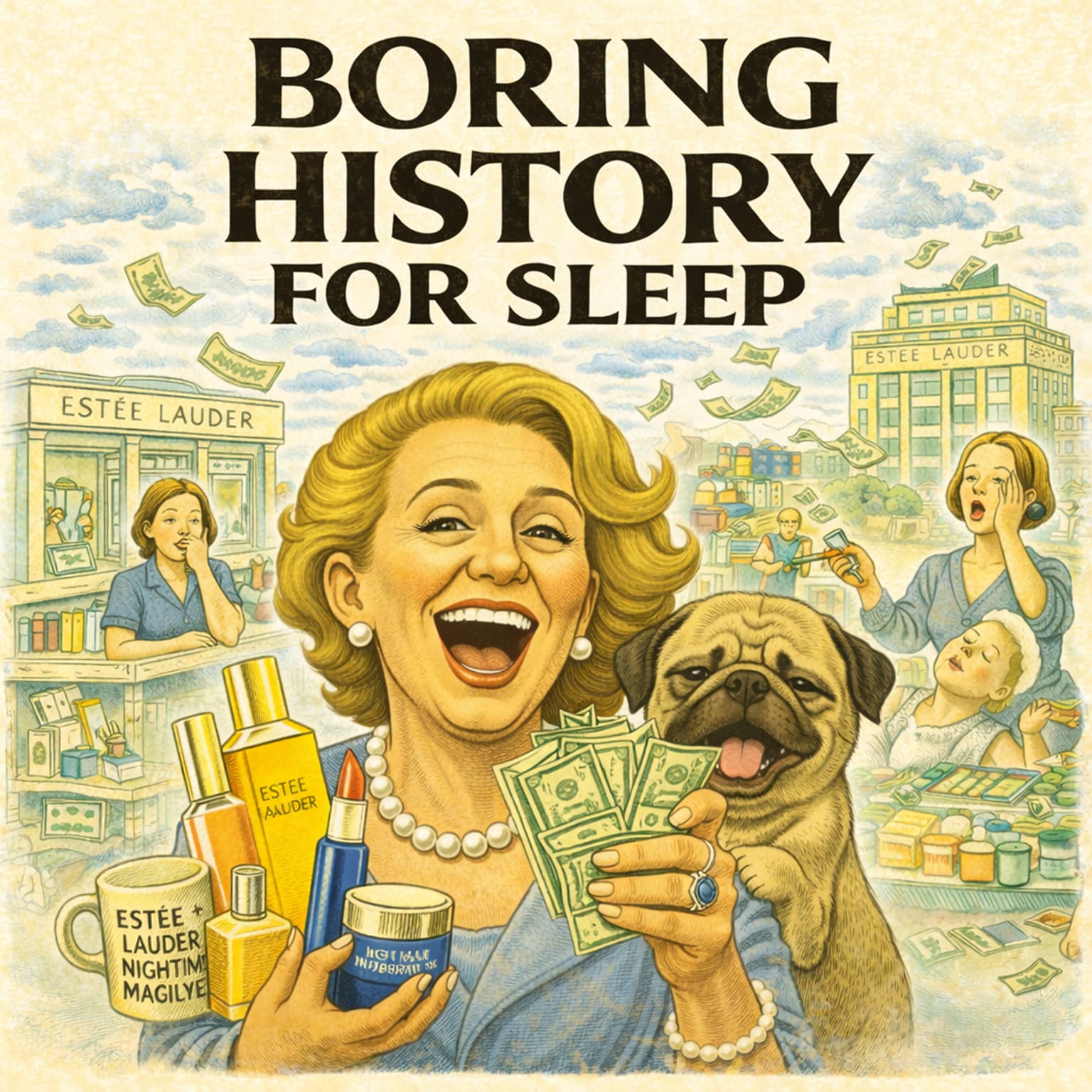 How Estée Lauder Built a Billion-Dollar Beauty Empire 💄✨ | Boring History For Sleep artwork