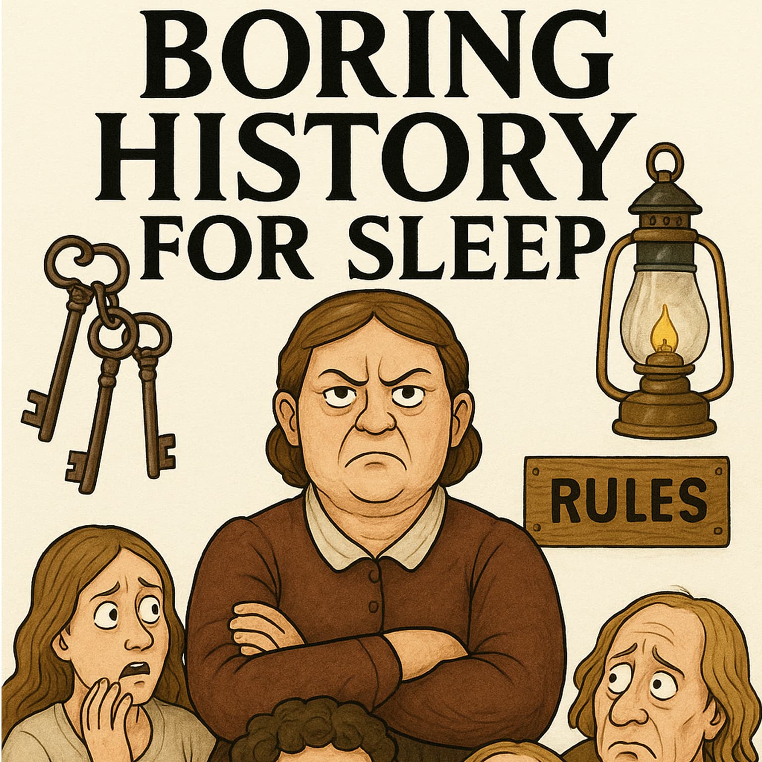 Boring History For Sleep | The Strange Social World of Victorian Boarding 🕯️🥀 artwork
