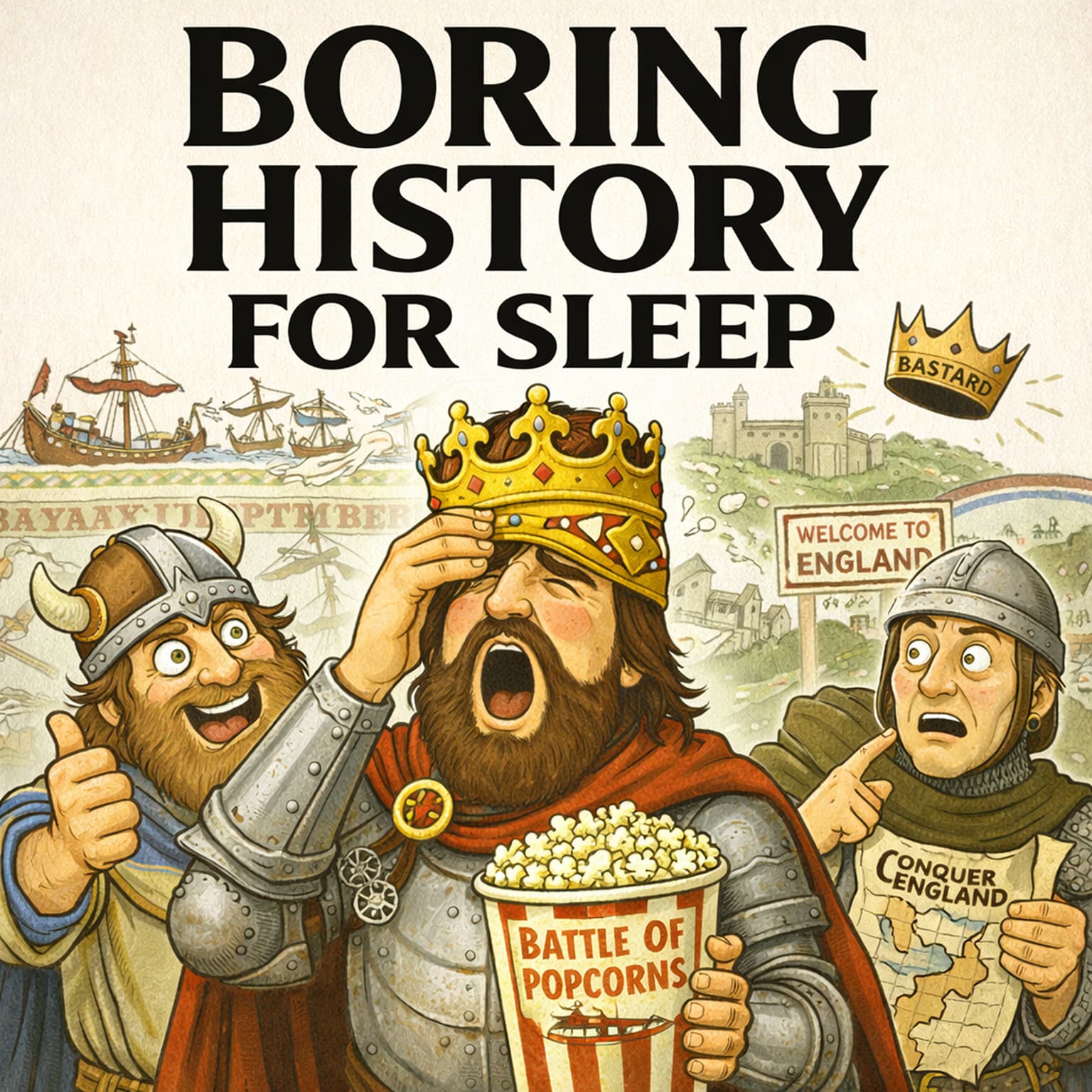 What Was Life in Dark Age Britain Really Like — The World of King Arthur 🏰 | Boring History for Sleep artwork