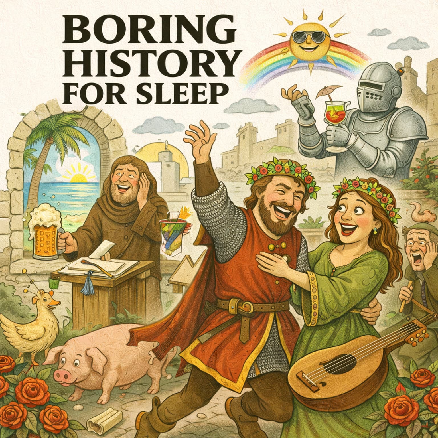 Why the Dark Ages Weren’t Really That Dark 🕯️ | Boring History for Sleep artwork