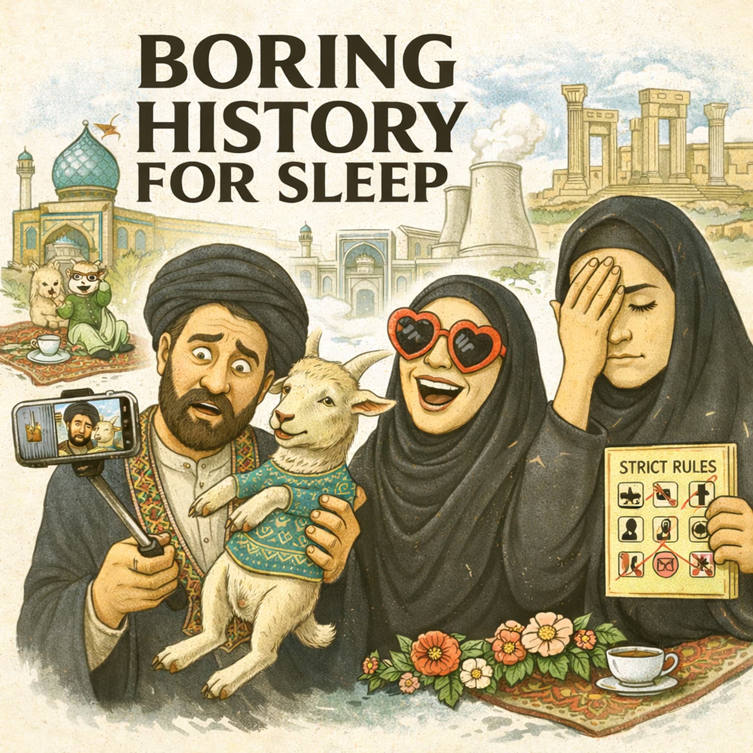 Iran — A Hidden World Beyond the Headlines 🌍 | Boring History for Sleep artwork