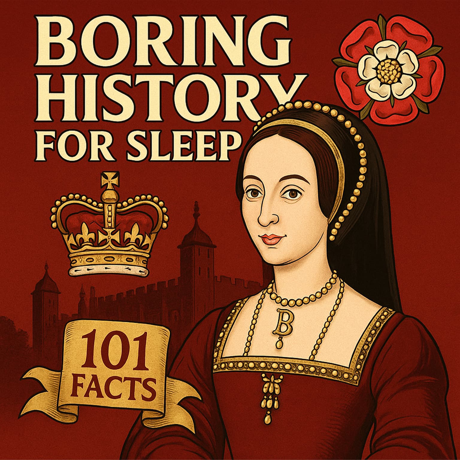 Boring History for Sleep | SHOCKING And Weird Facts About Anne Boleyn – The Queen They Destroyed artwork