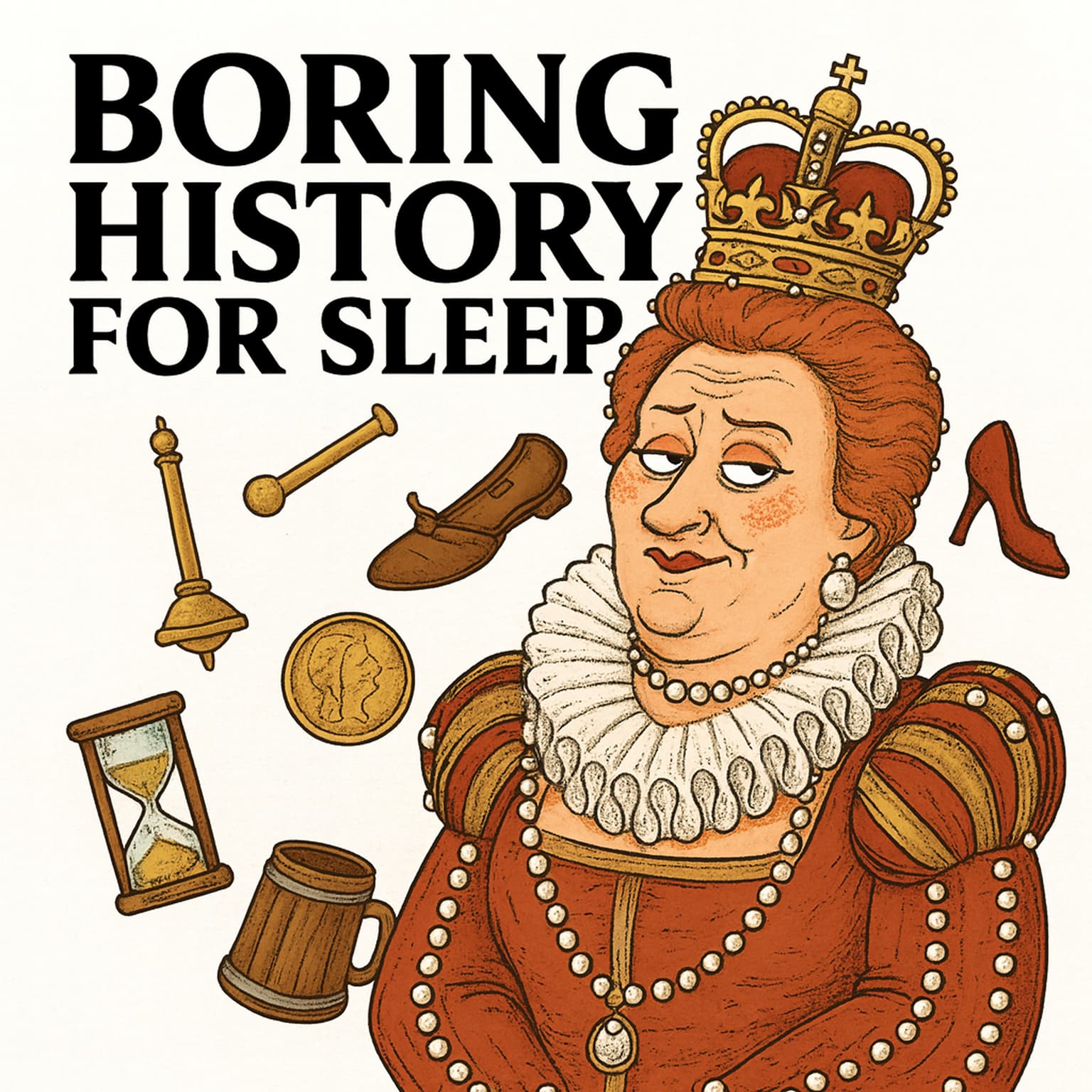 Boring History For Sleep | What Really Killed Elizabeth I 👑💀 (It Wasn’t Just Bad Makeup) artwork