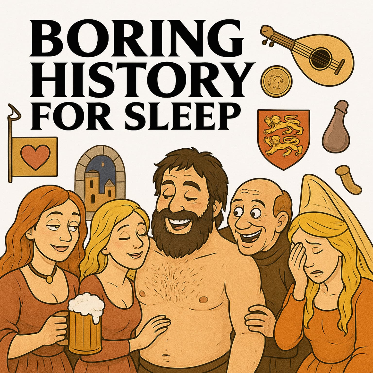 Boring History For Sleep | Medieval Murderers: The True-Crime Stories of the Middle Ages 🏰🔪 artwork