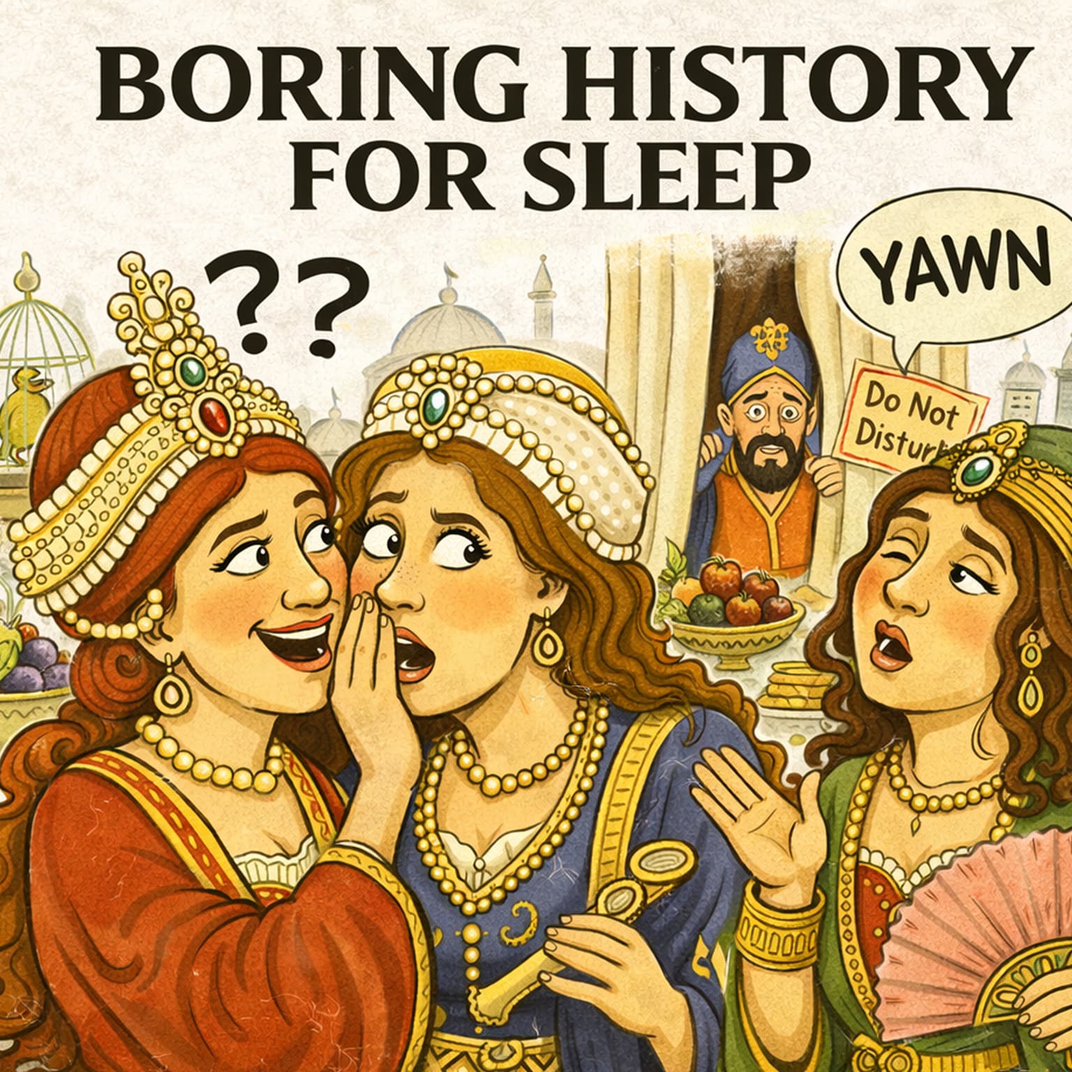 The Most Powerful Women in the Ottoman Empire — The Hidden World of the Harem 👑 | Boring History for Sleep artwork