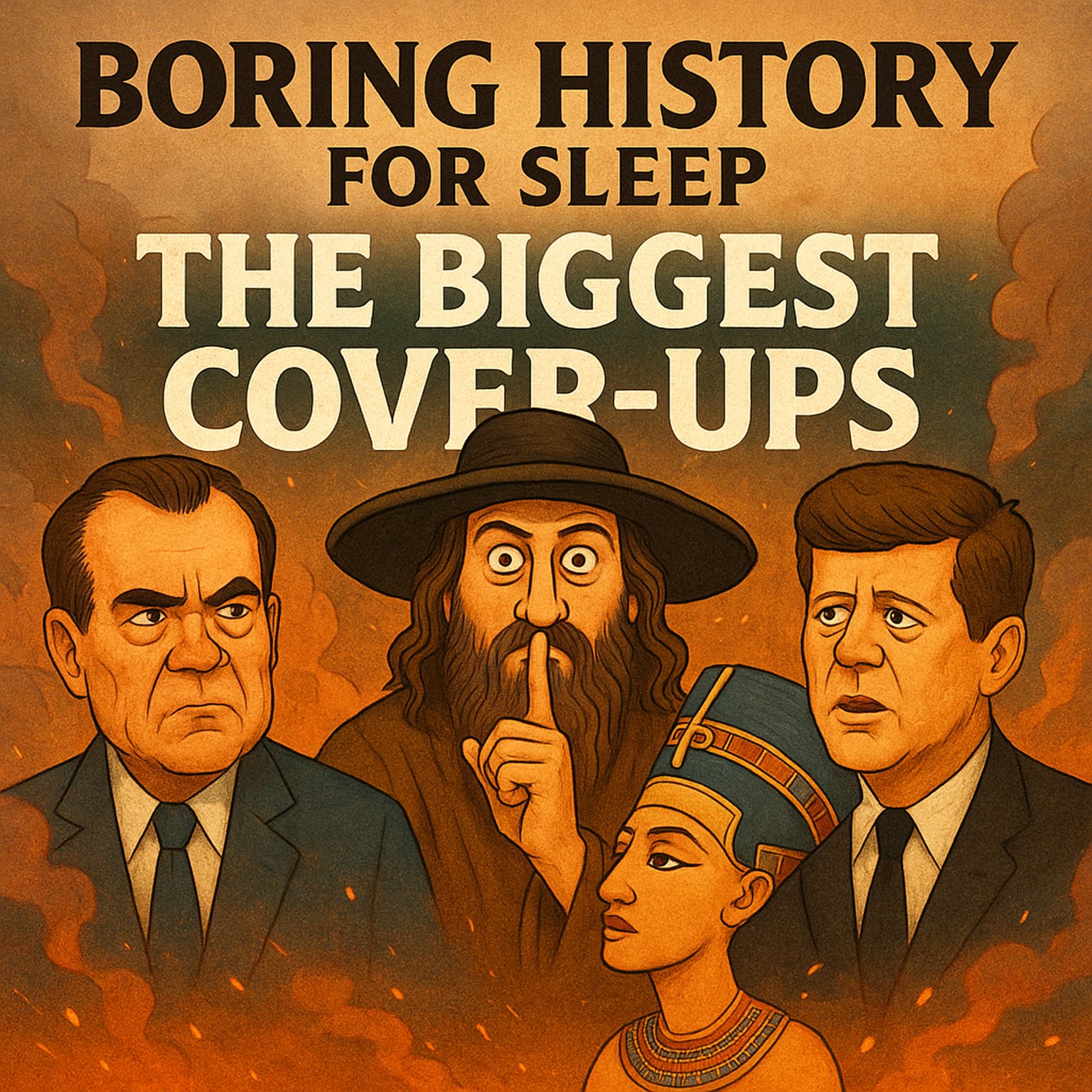 The 40 Biggest Cover-ups of Ancient History |Boring History for Sleep artwork