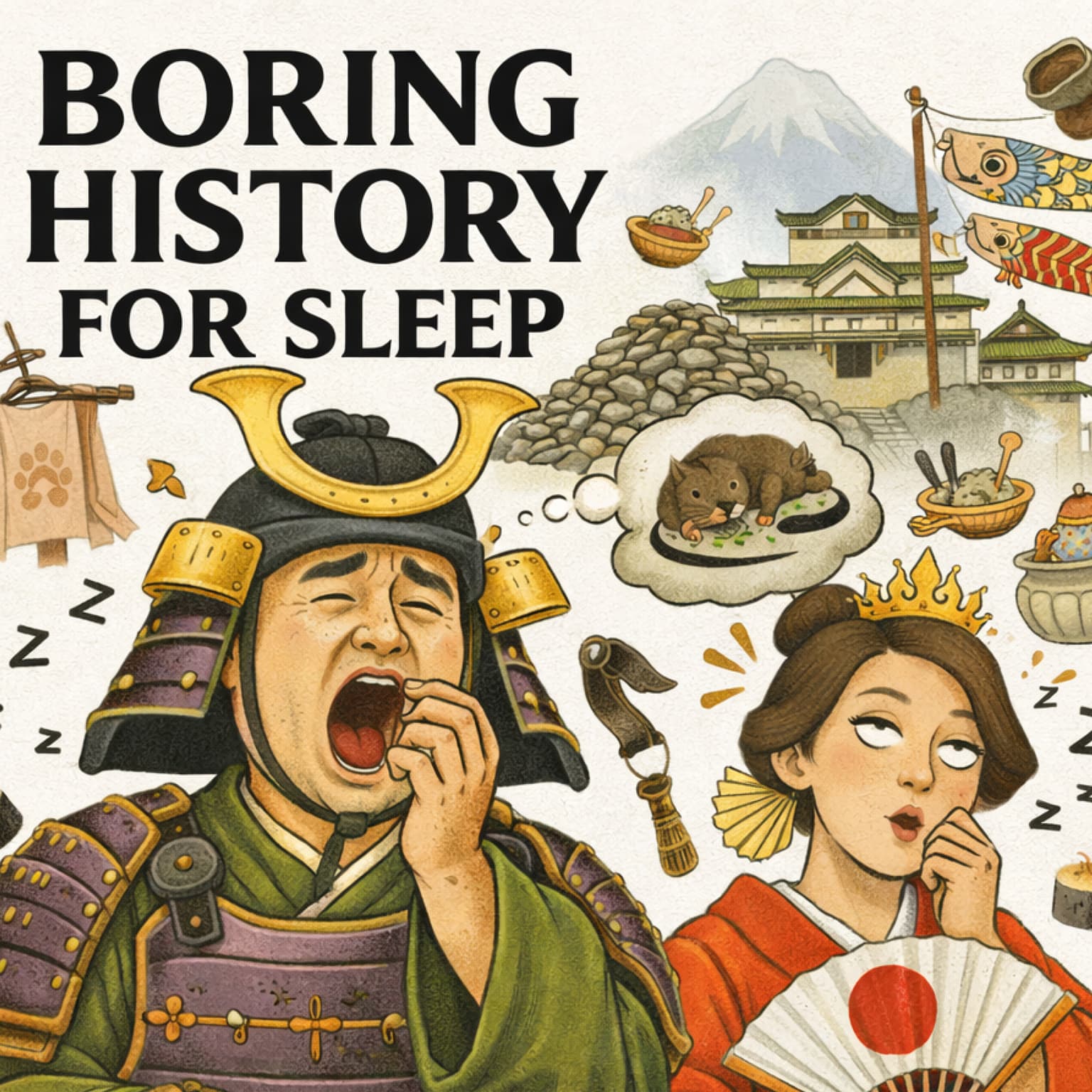 Life in 1700s Japan — Quieter Than You Imagine 🎎 | Boring History for Sleep artwork