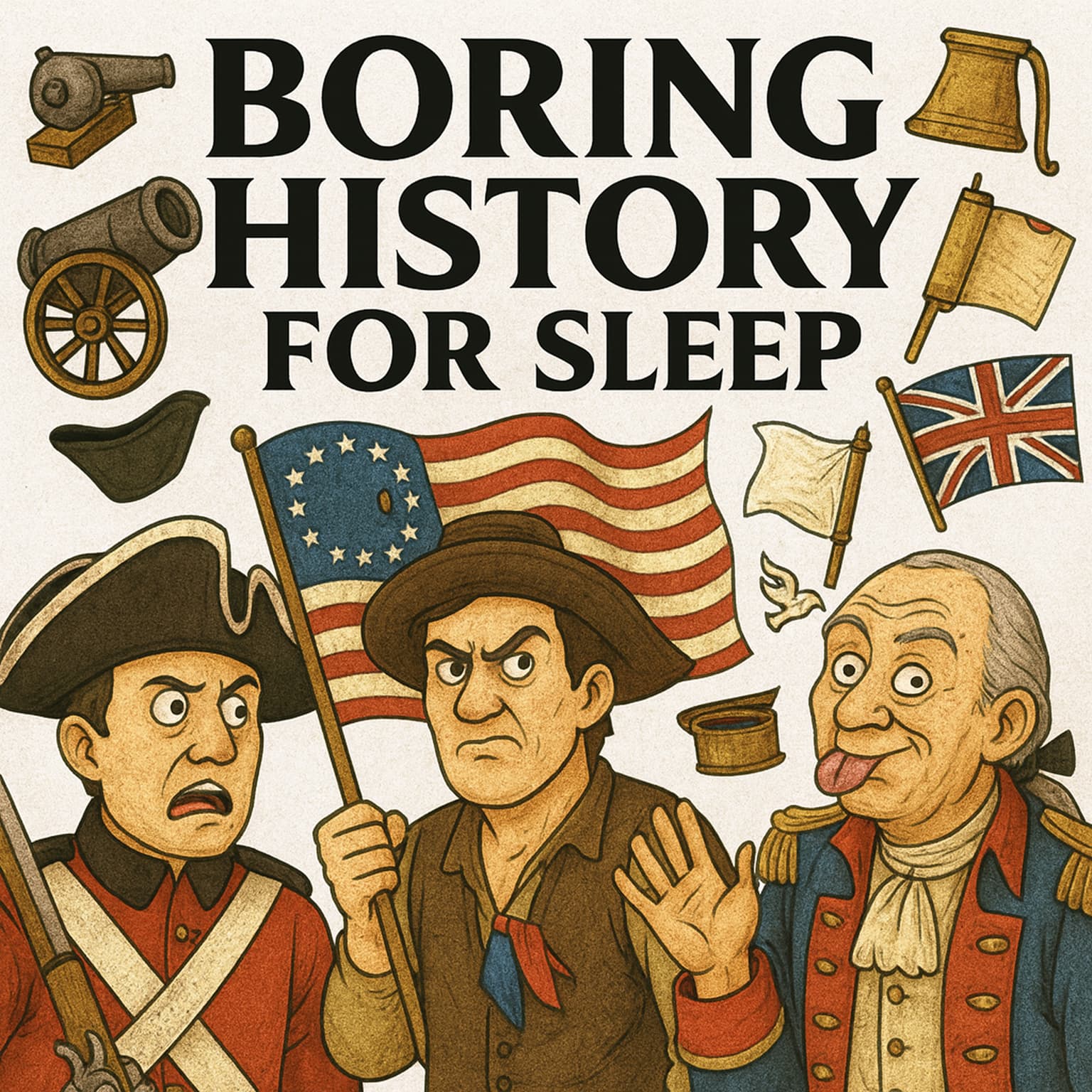 The American Revolution Without the Glory | Boring History For Sleep artwork