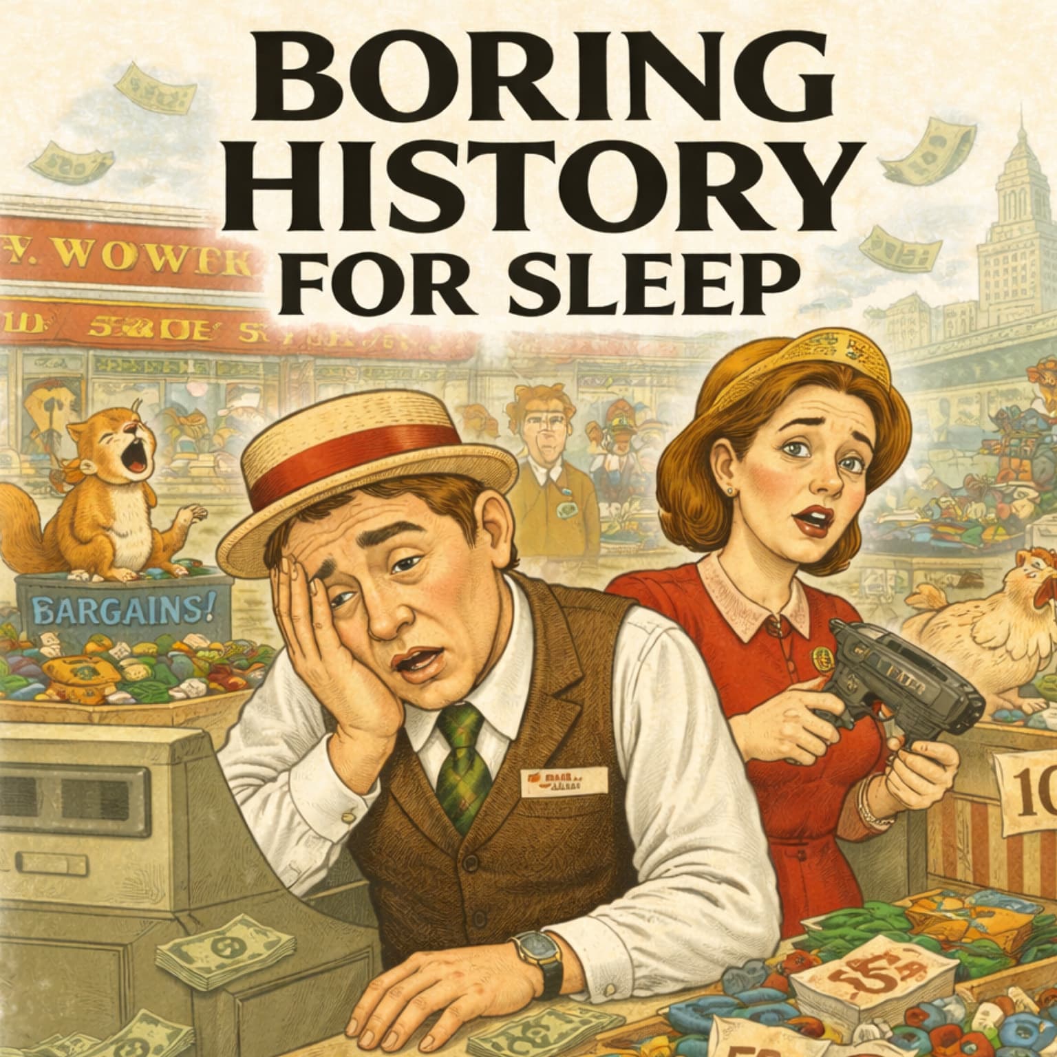 The Rise and Fall of the Woolworth Empire 🏬💰 | America’s Most Famous Five-and-Dime Dynasty | Boring History For Sleep artwork