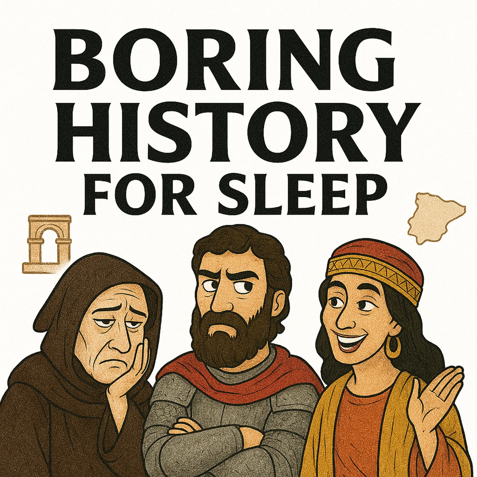 Boring History For Sleep | When Moors Met Monarchs: Spain’s Medieval Drama 🌙👑 artwork