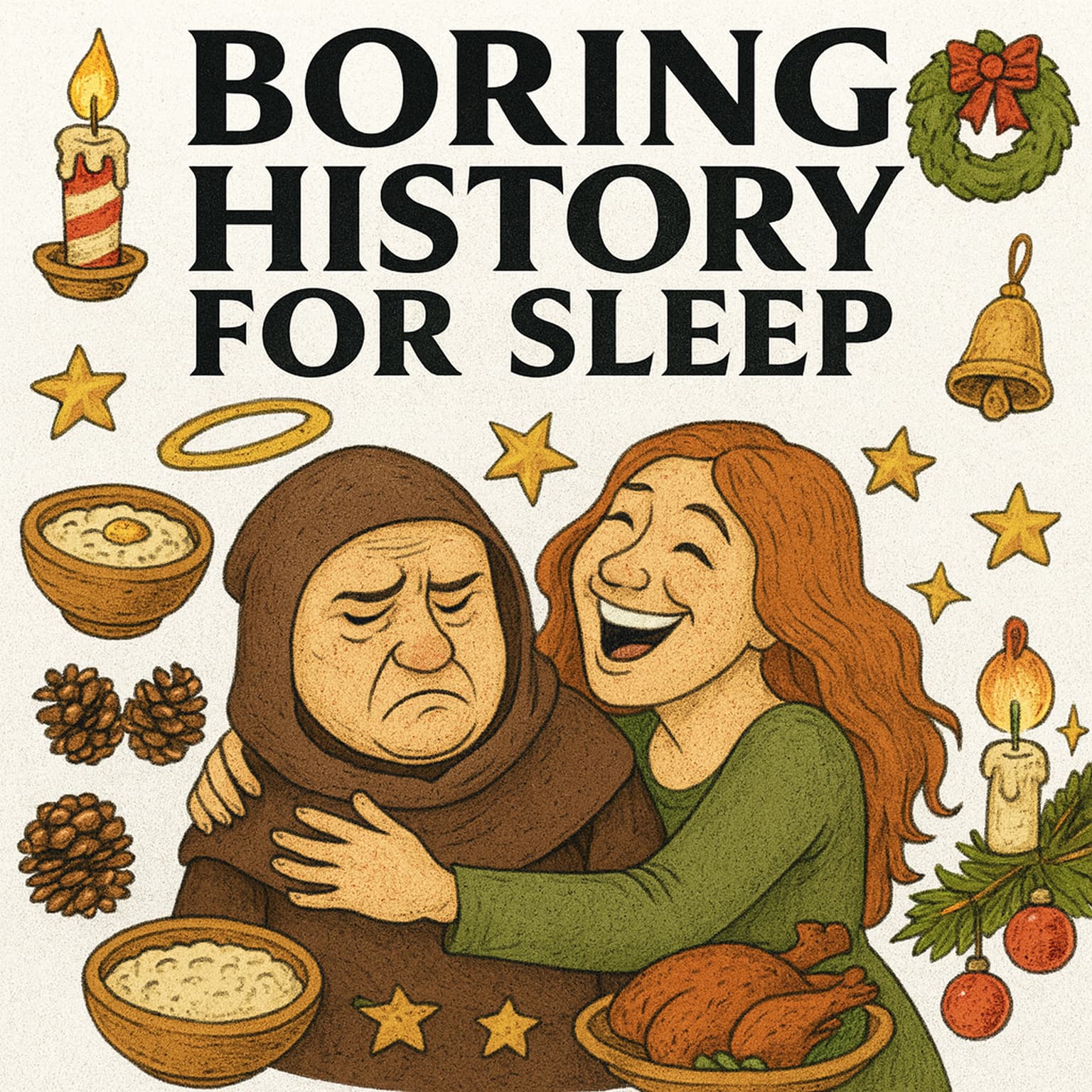 Boring History For Sleep | The 12 Days of Tudor Christmas: Feasting, Flexing & Full Madness 🏰🔥 artwork