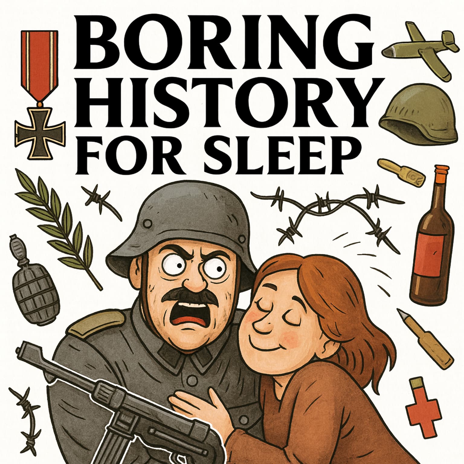 Boring History For Sleep | Adolf Hitler: The Fall of the Third Reich 🕯️💣 artwork