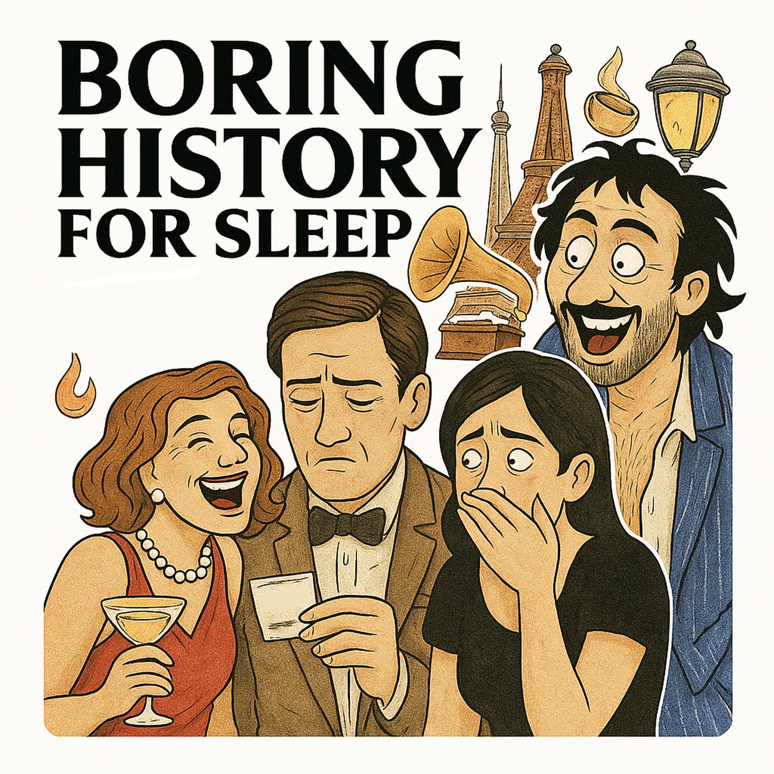 Boring History For Sleep | The Tragic High of 1920s Paris 💋💉 artwork