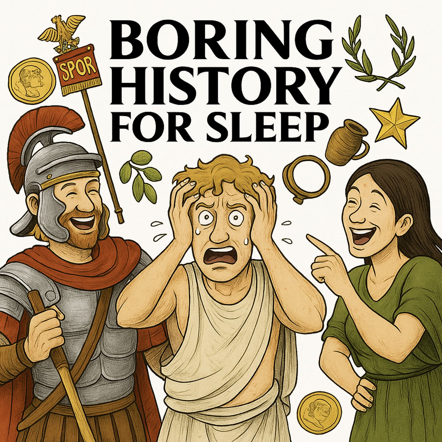 Boring History For Sleep | Why You Wouldn’t Survive the Roman Empire 🏛️💀 (Even One Day) artwork
