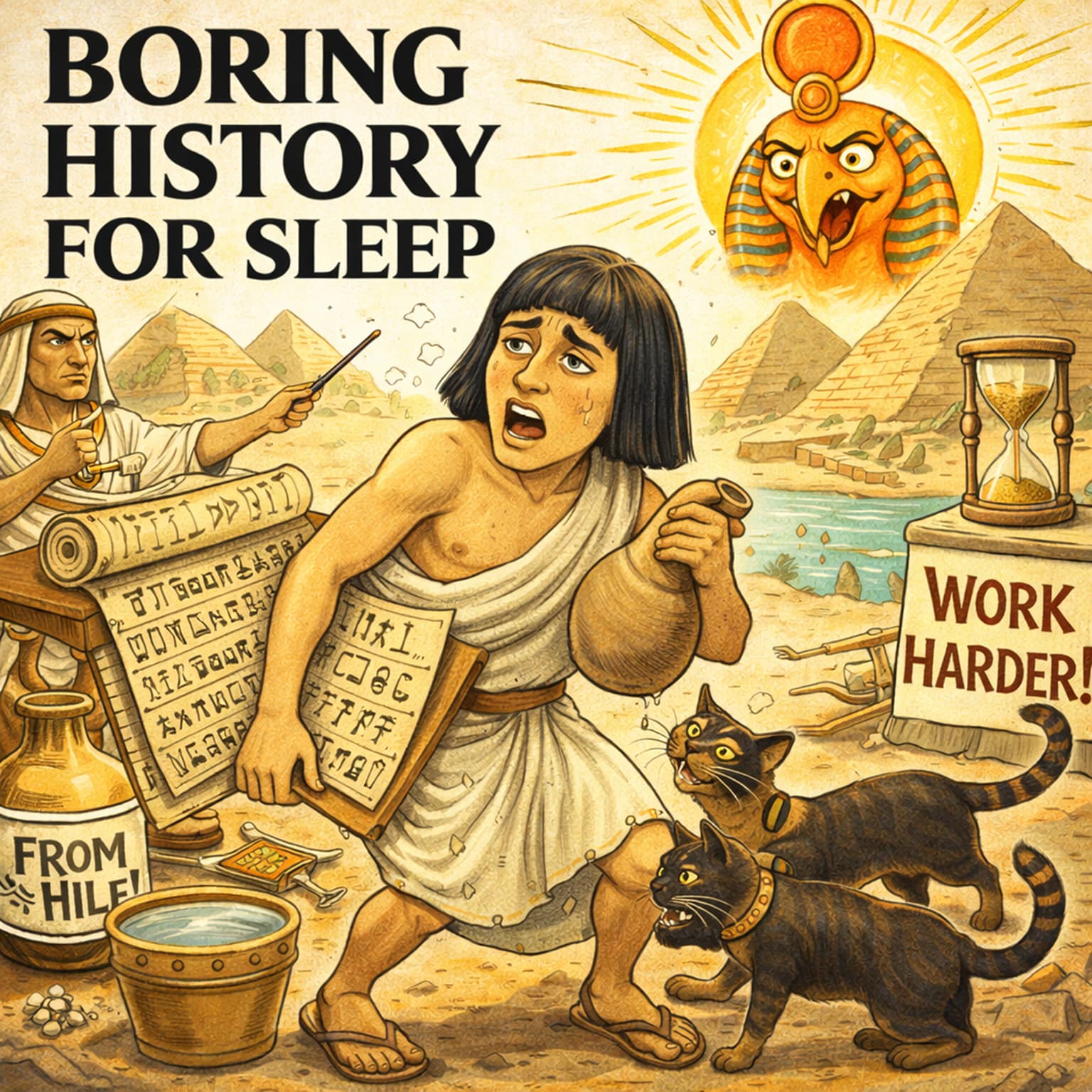 Your Life as a Teen in Ancient Egypt 🏺🌙 | Boring History For Sleep artwork