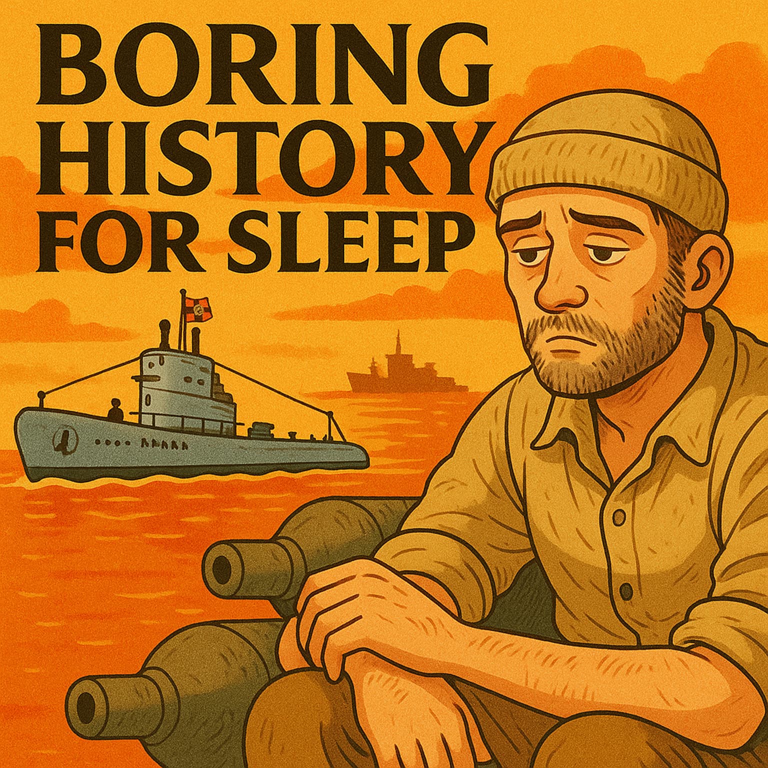 Why You Wouldn't Survive Aboard a WWII U-Boat | History For Sleep artwork