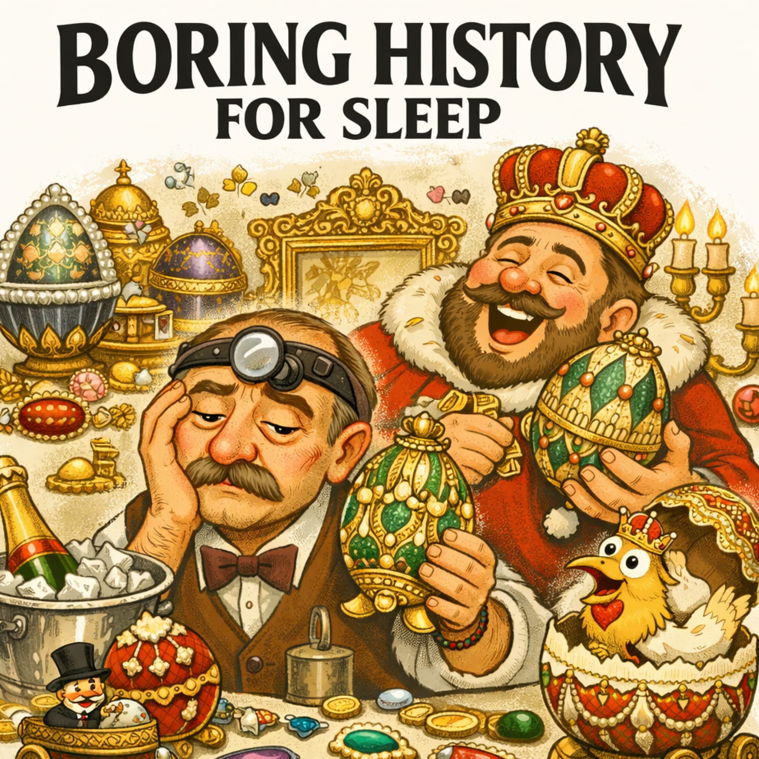 Fabergé Masterpieces 💎🥚 | The Exquisite Art of Imperial Russia | Boring History For Sleep artwork