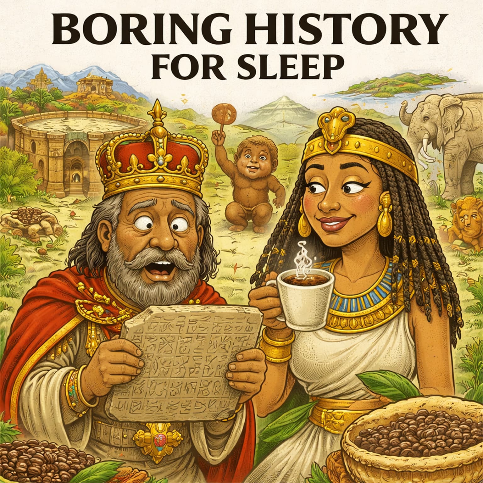 Ethiopia 🇪🇹👑 | The Ancient Kingdom That Defied Time | Boring History For Sleep artwork