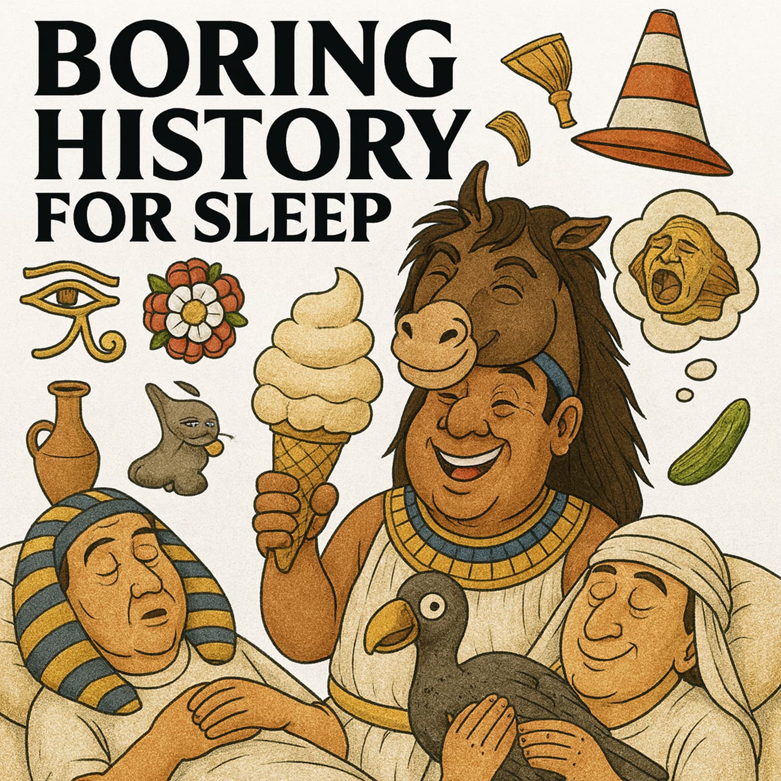 How Ancient Egyptians Spent a Peaceful Day 🌞🏺 | Boring History For Sleep artwork
