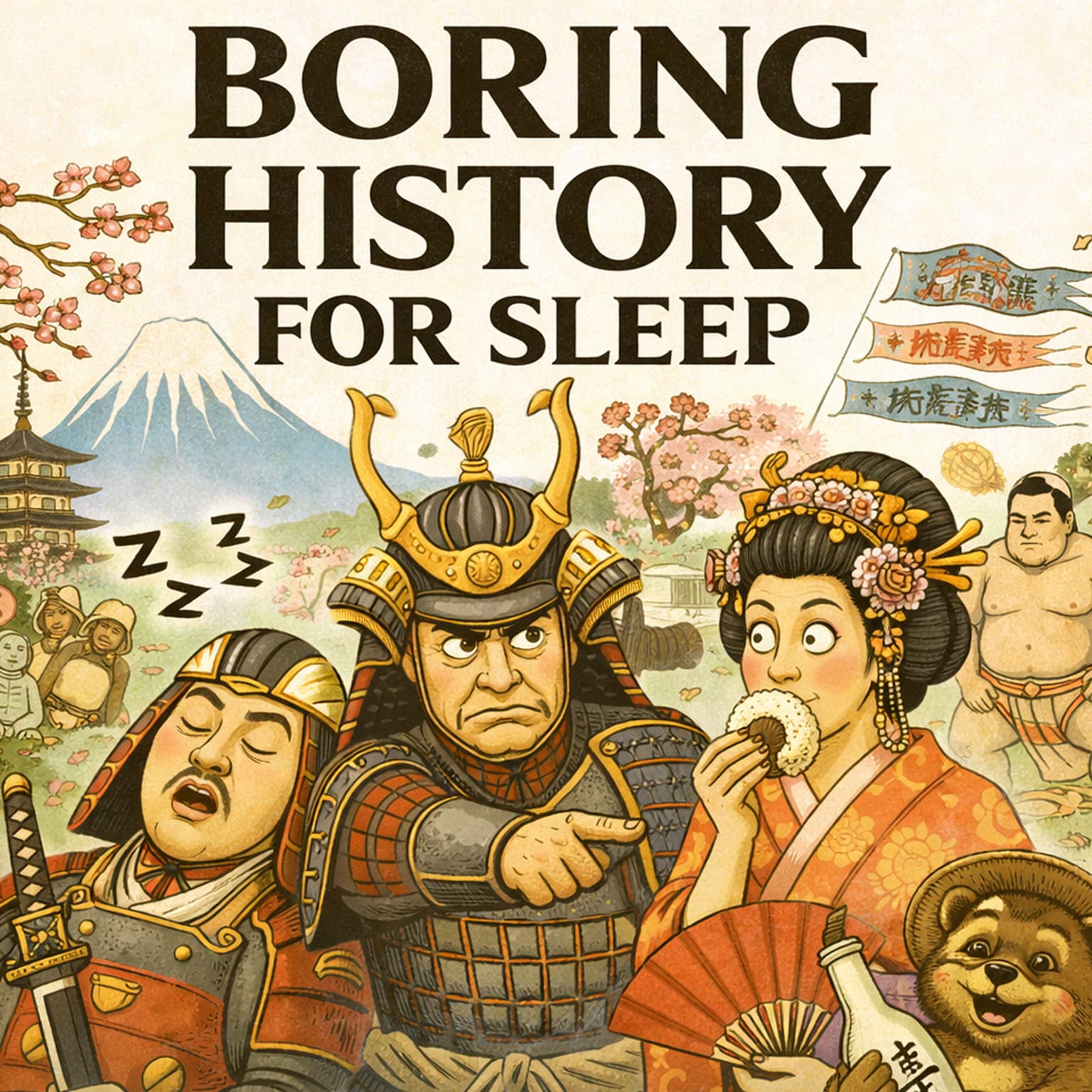 The Entire History of Ancient Japan — From Myth to Empire ⛩️ | Boring History for Sleep artwork