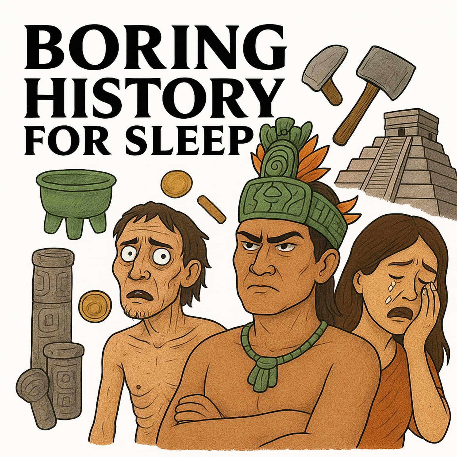 Boring History For Sleep | The Maya Civilization: Genius, Gods, and Zero Chill 🏛️🔥 artwork