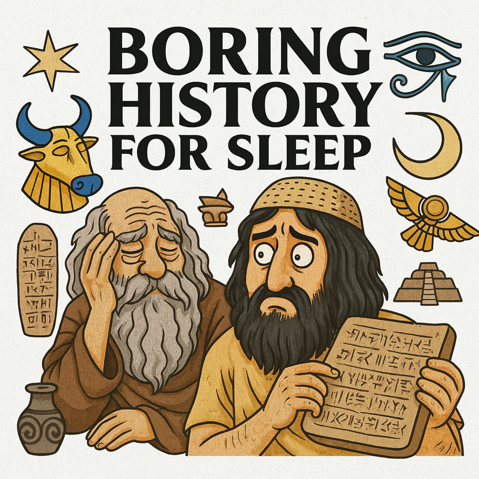 Boring History For Sleep | Who Were the Sumerians? 🏺🌙 The World’s First Civilization artwork