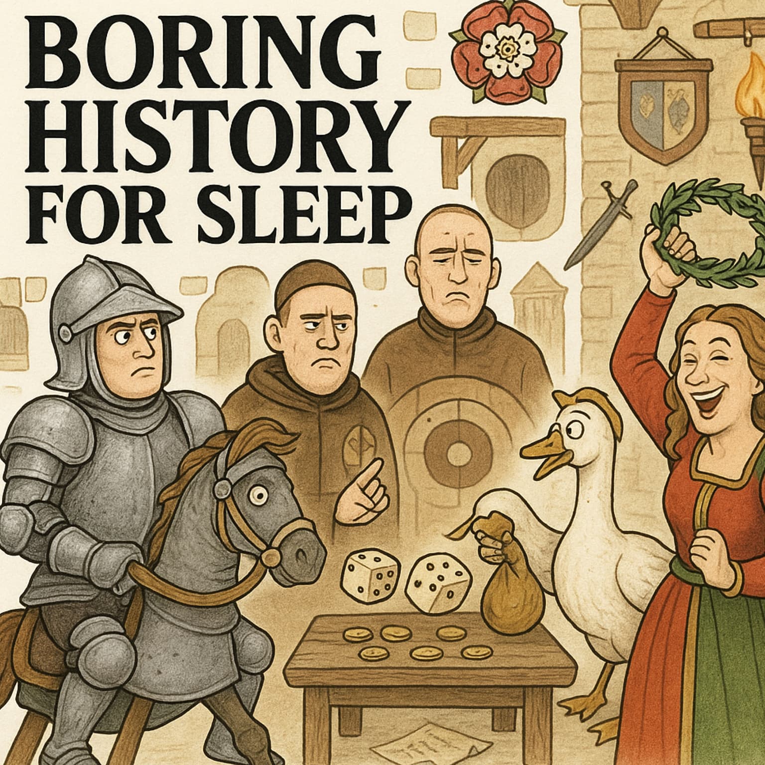 STRANGE Things People Did for Fun in Medieval Times 😬⚔️ | Boring History For Sleep artwork