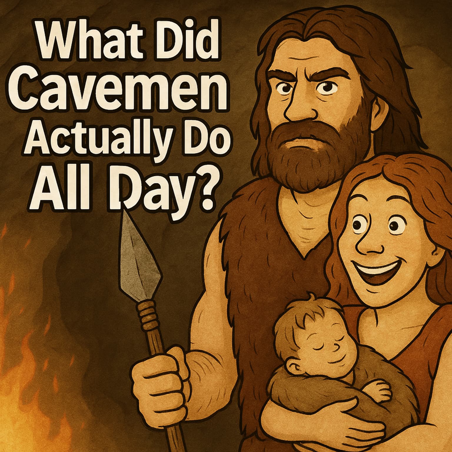 Boring History For Sleep | What Did Cavemen Actually Do All Day and more artwork