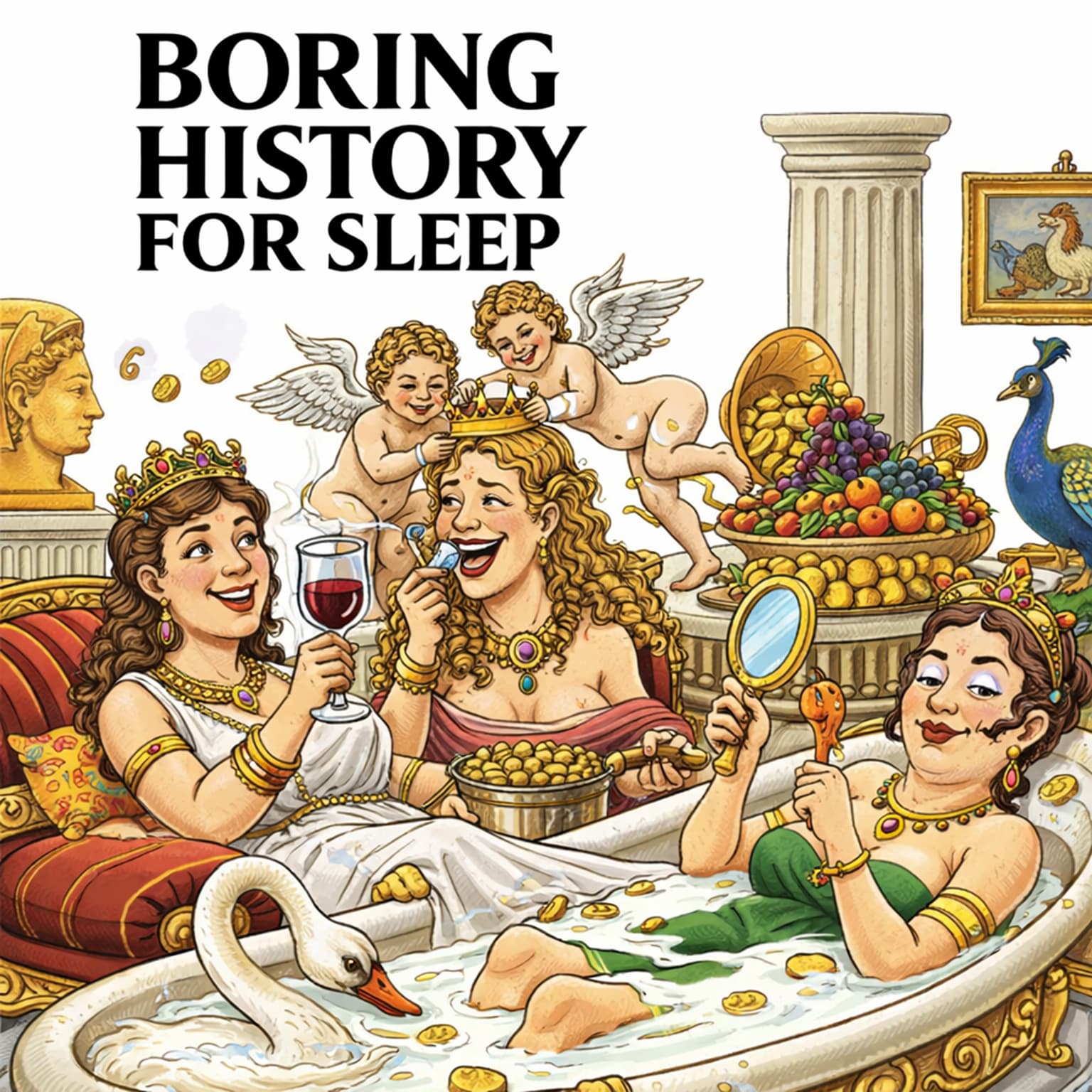 What Luxury Looked Like for Women in the Roman Empire: More Than Just Silk and Gold 💤 | Boring History for Sleep artwork